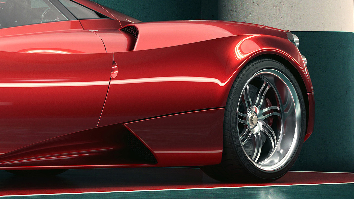 Wind god，Italy，Pagani huayra，Damn Huayra，Super car，Automobile design，