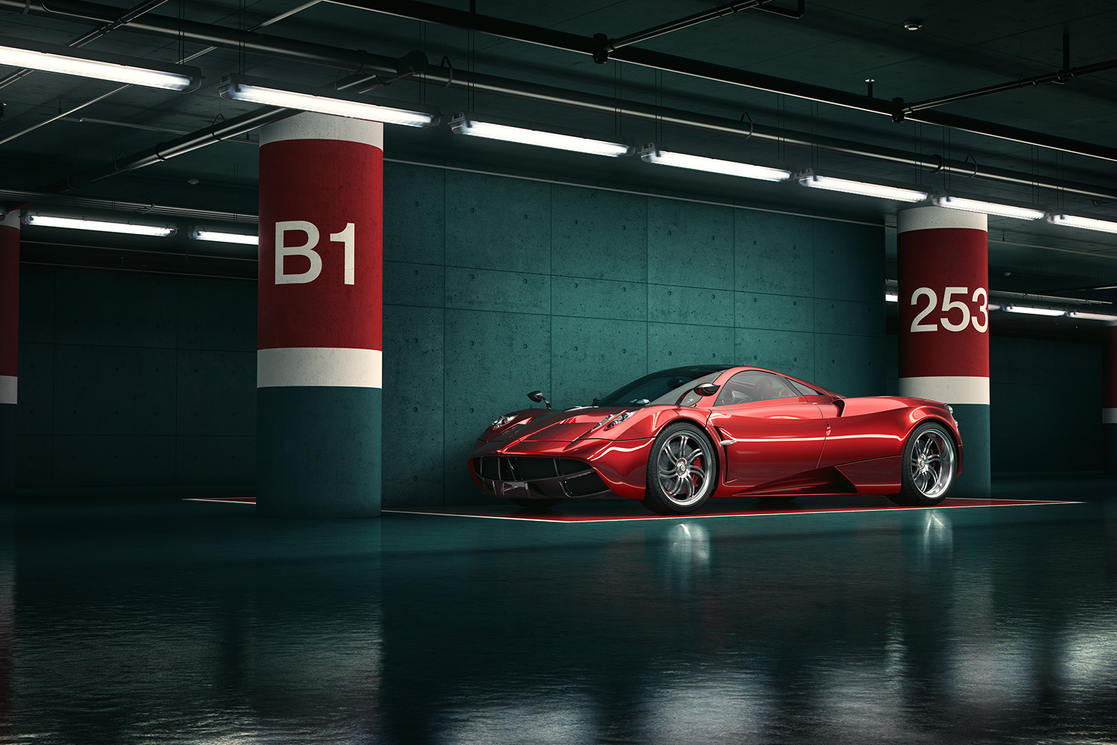 Wind god，Italy，Pagani huayra，Damn Huayra，Super car，Automobile design，