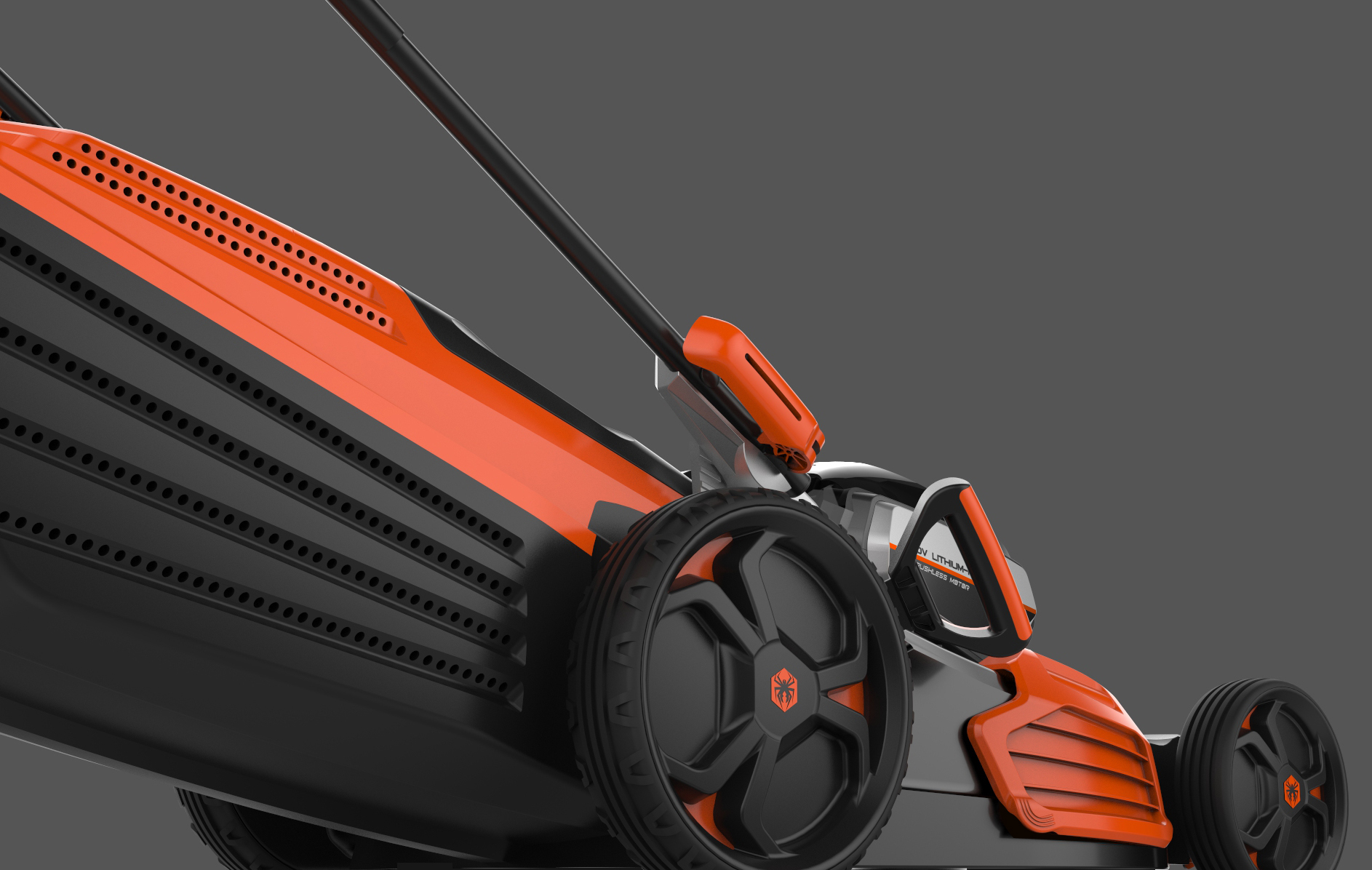 lawn mower，Lithium battery，