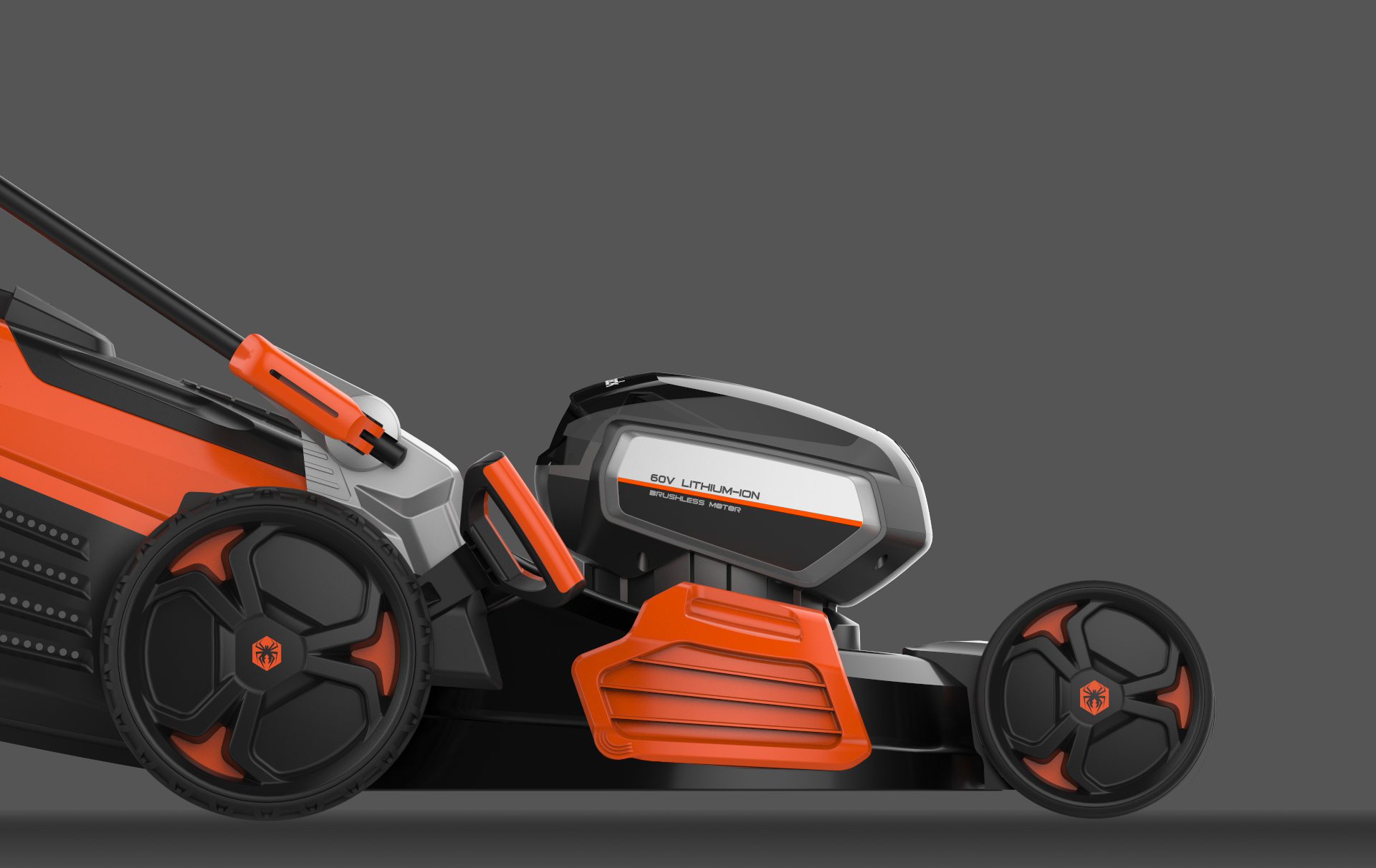 lawn mower，Lithium battery，