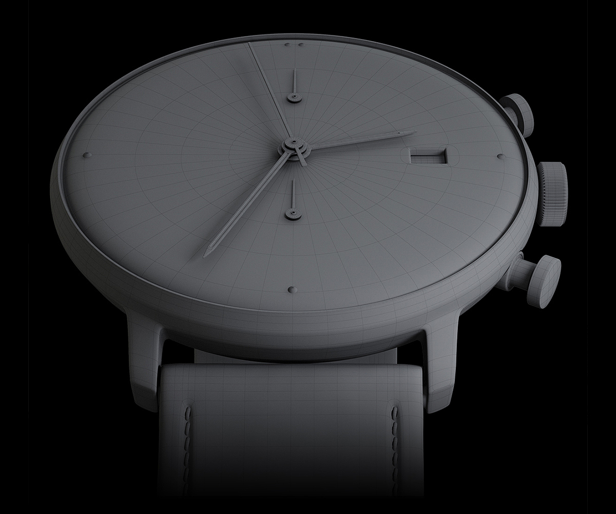 Wrist watch，3ds Max，Johnny Wall，Render，