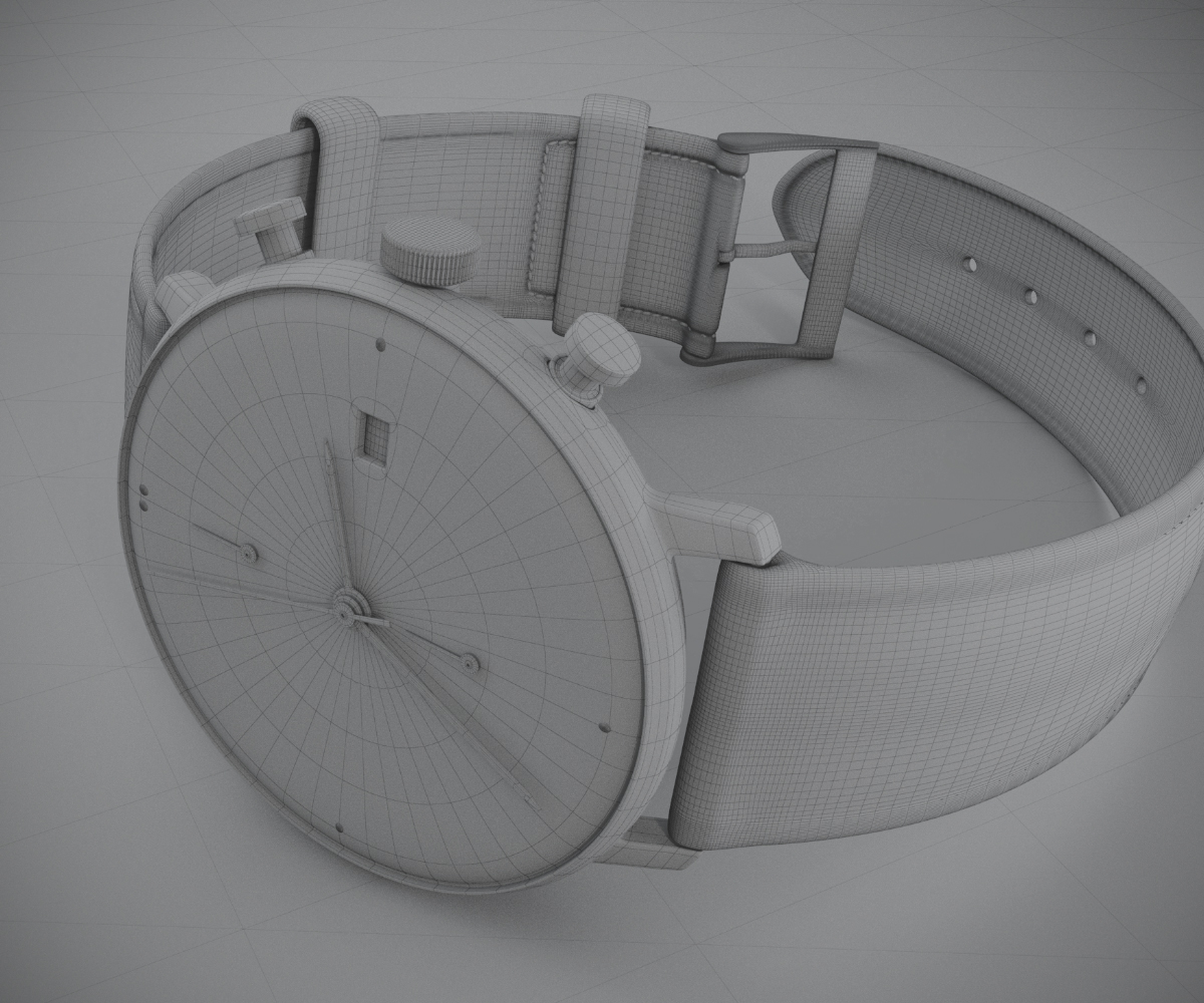Wrist watch，3ds Max，Johnny Wall，Render，