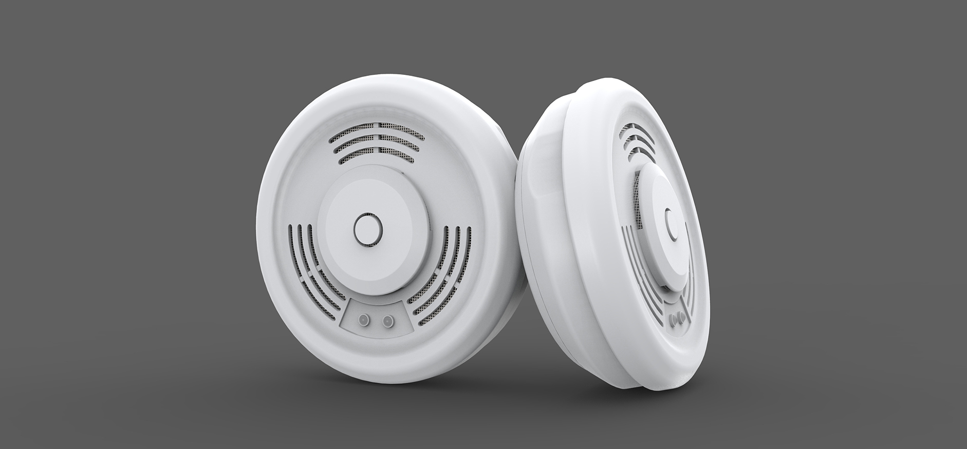 Round tower，Design，Smoke alarm，Security，