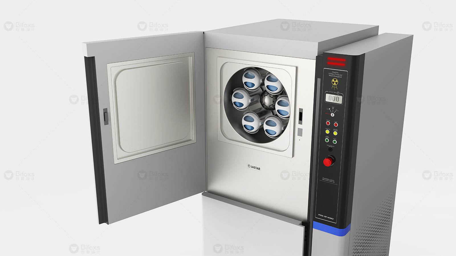 Design of blood irradiator，product design，Appearance design，