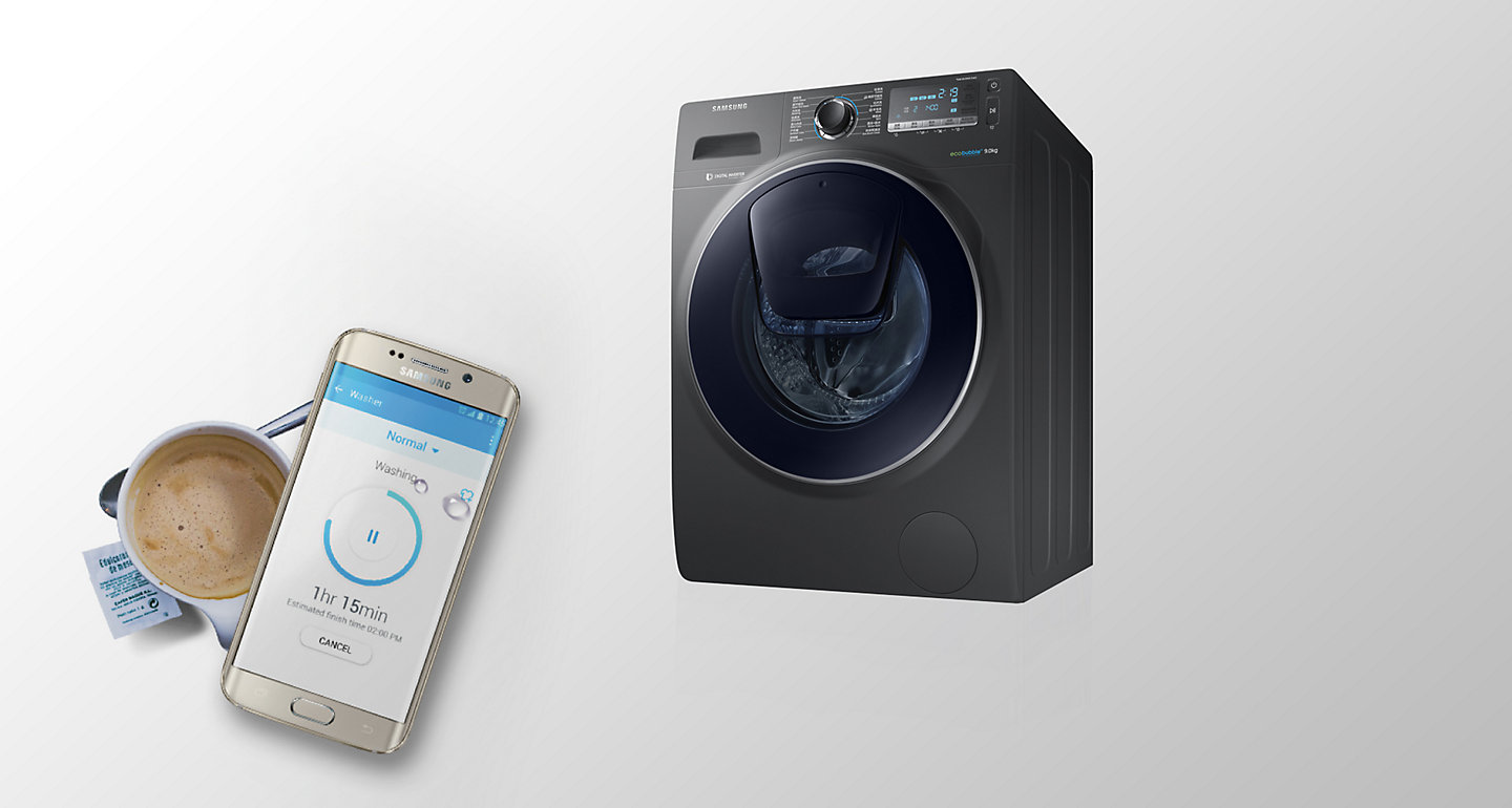 Samsung，Drum washing machine，samsung，WW90K7415OX/S，Household Electric Appliances，