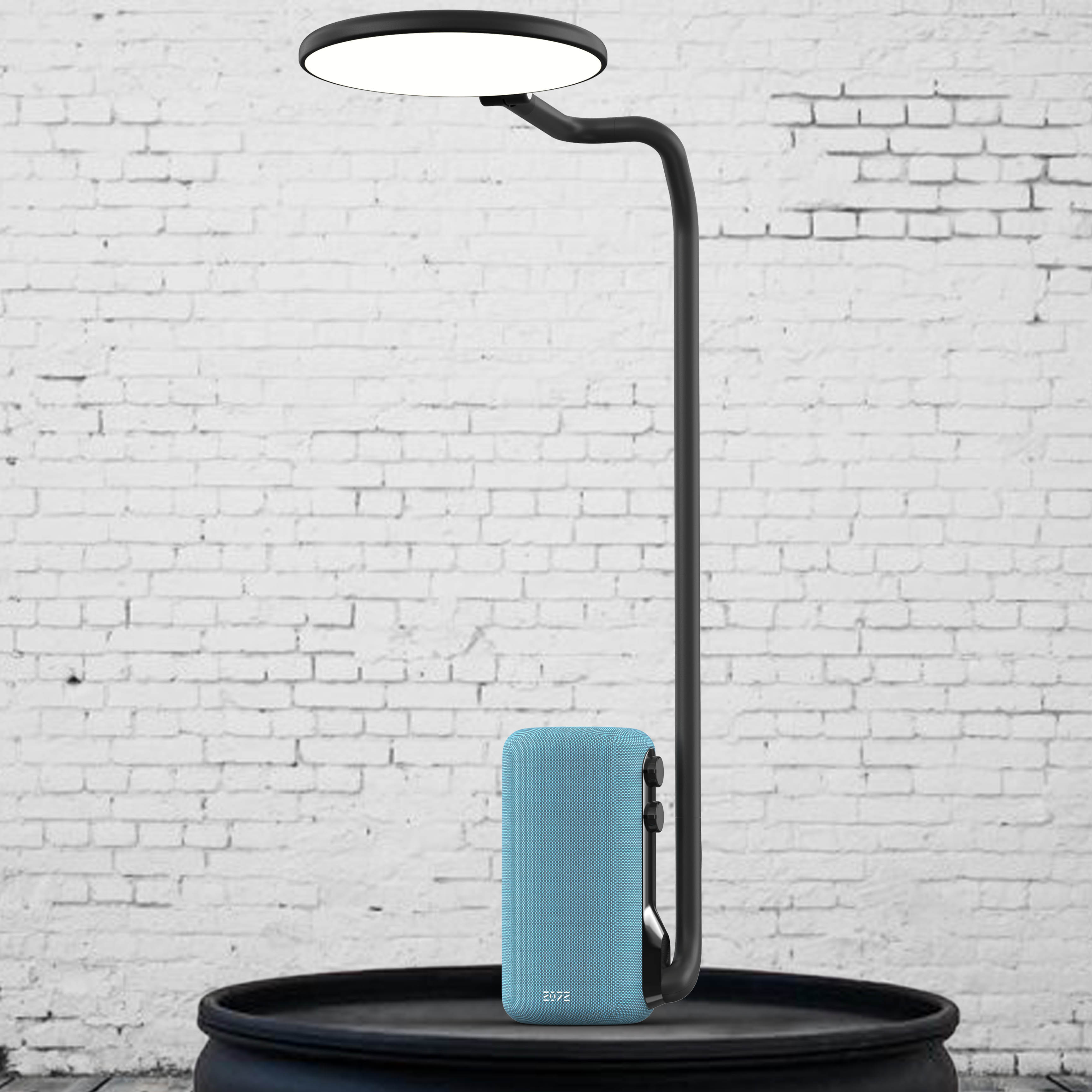 loudspeaker box，Desk lamp，lamps and lanterns，product design，industrial design，Loft，lamps and lanterns，conceptual design，