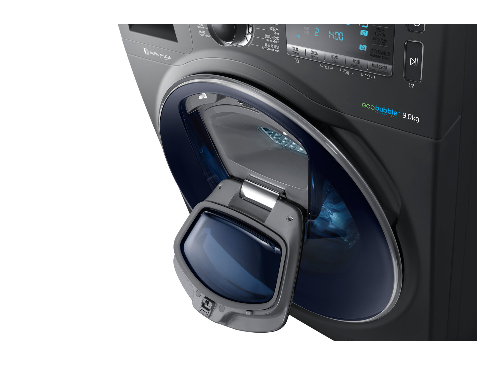 Samsung，Drum washing machine，samsung，WW90K7415OX/S，Household Electric Appliances，