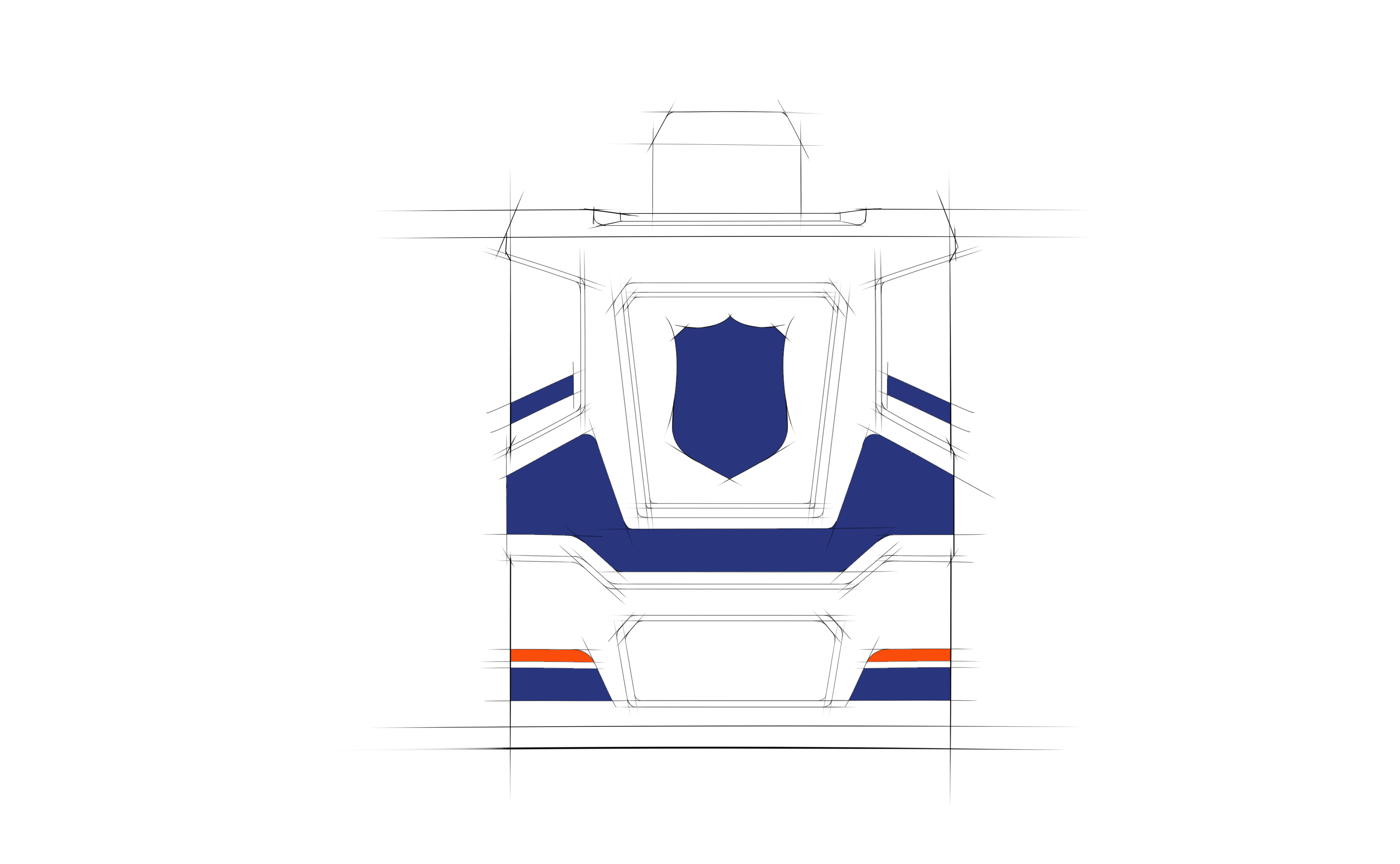 Grey design，High speed guardrail patrol machine，Patrol aircraft，Intelligent equipment，