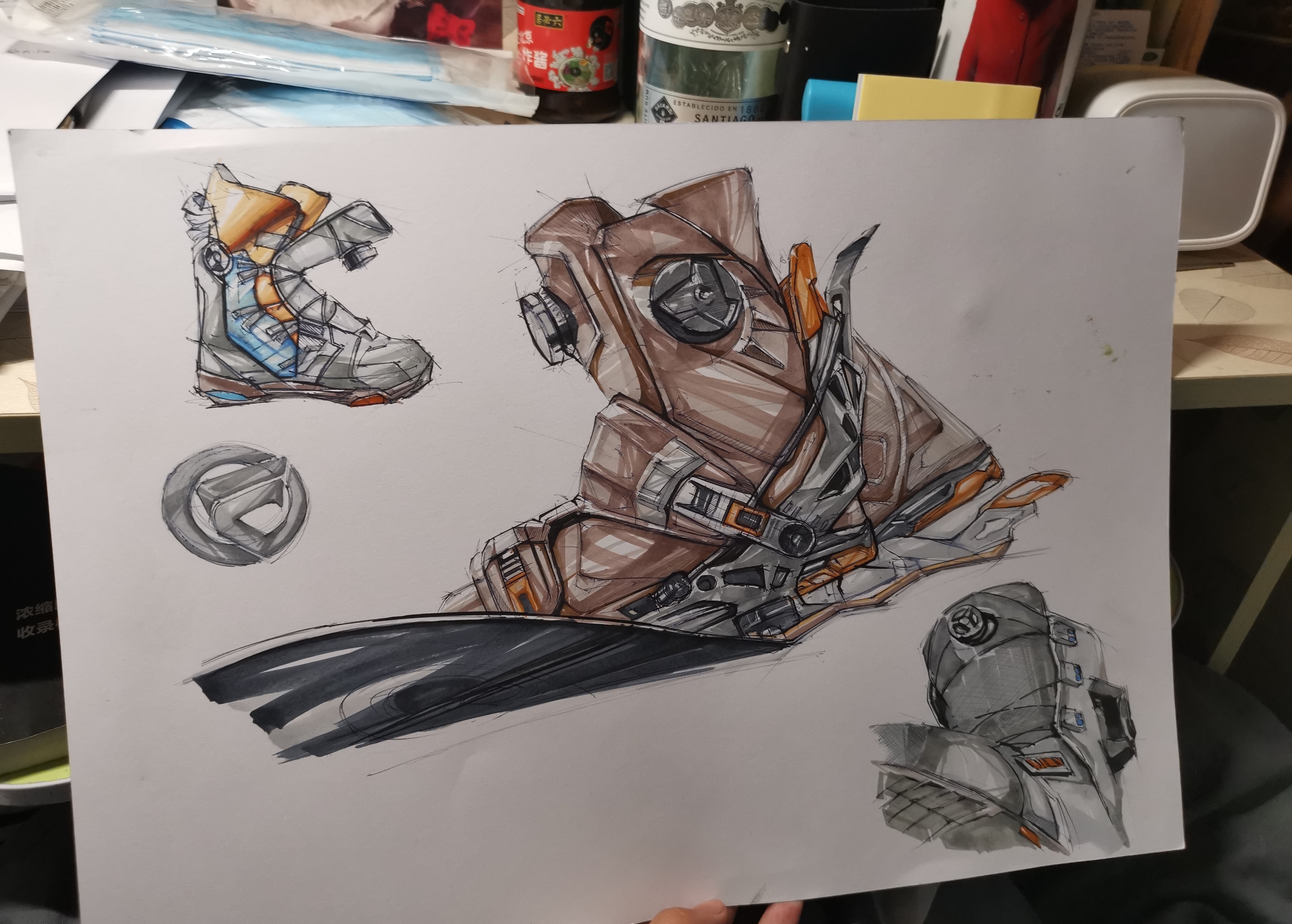 product design，industrial design，Hand drawn，sketch，concept，