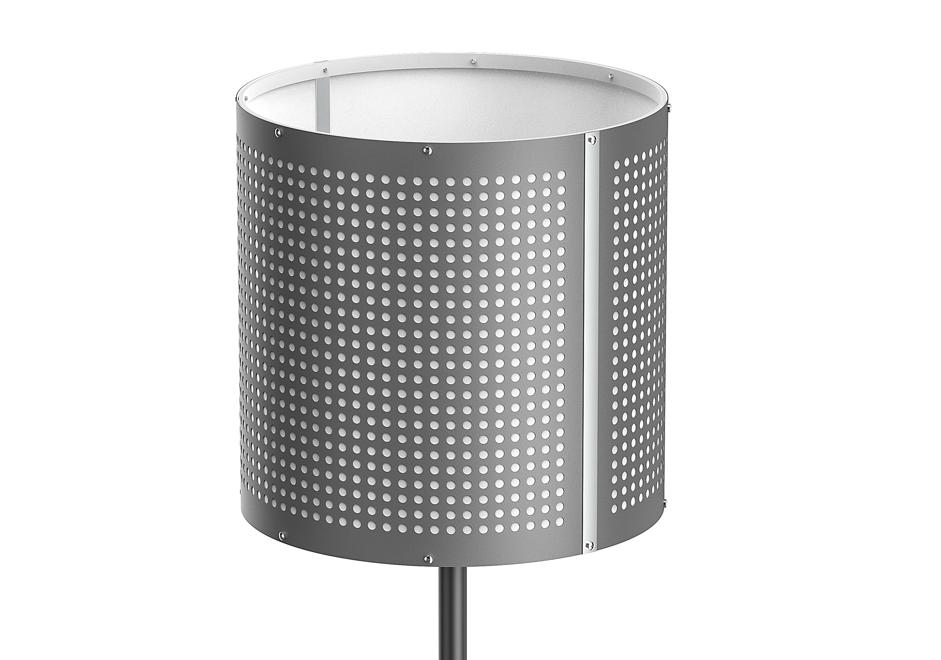 Realize the DIY modular design of floor lamp and reduce the packaging volume，