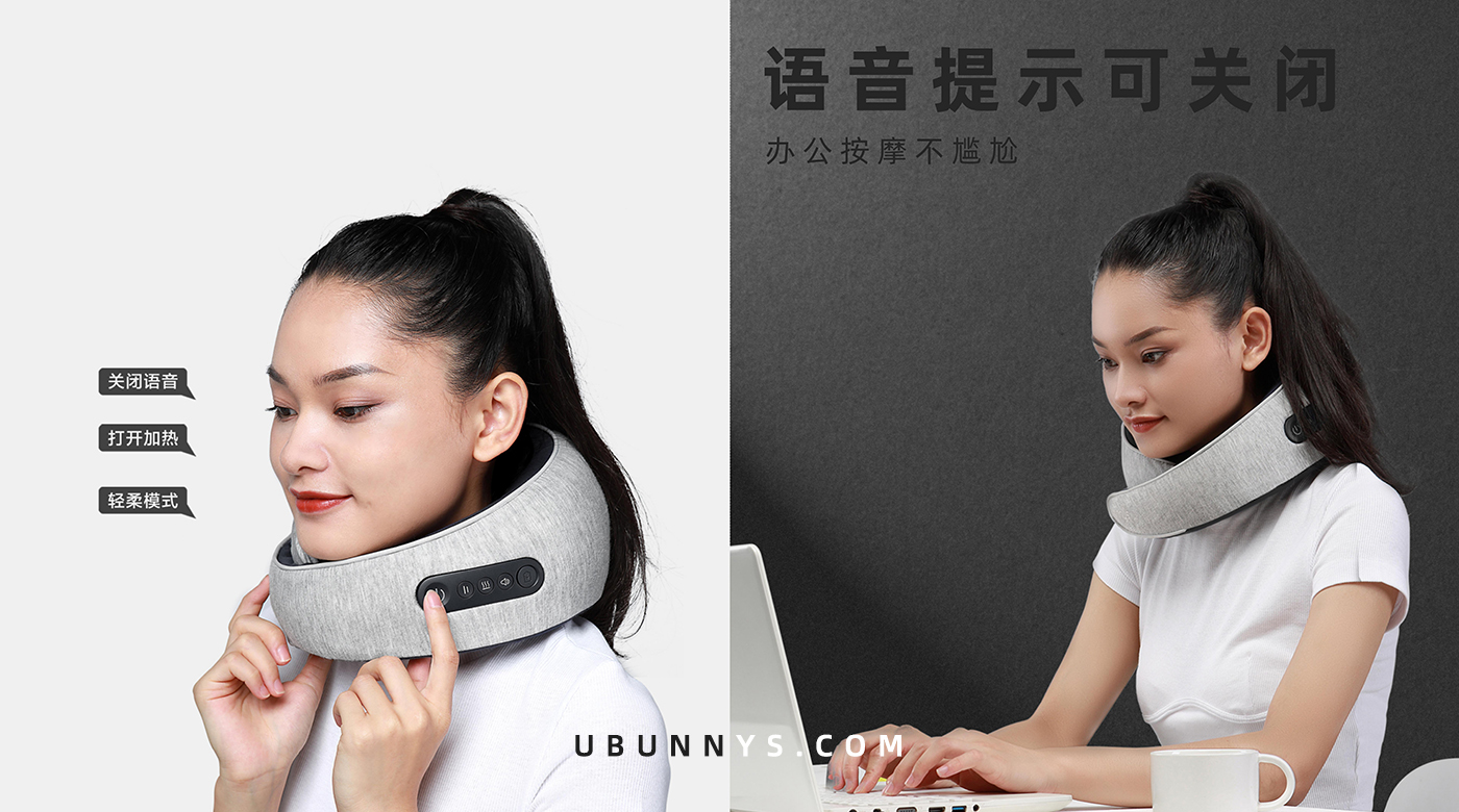 3D printing，Cervical massage instrument，healthy，science and technology，Royal rabbit ubunnys，gift，