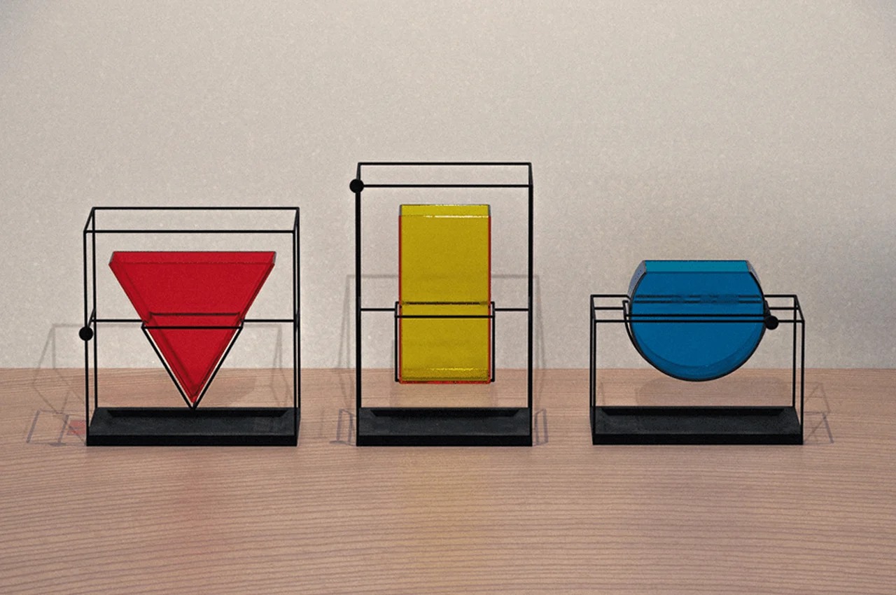 vase，industrial design，Glass，