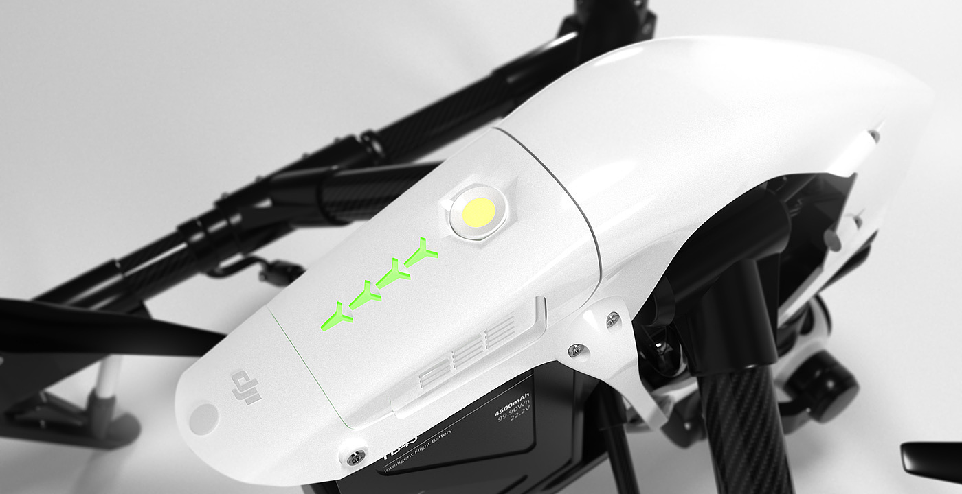 dji ，UAV，Model，Render，