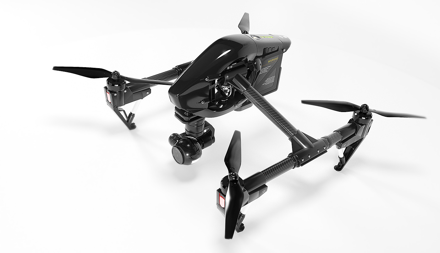 dji ，UAV，Model，Render，