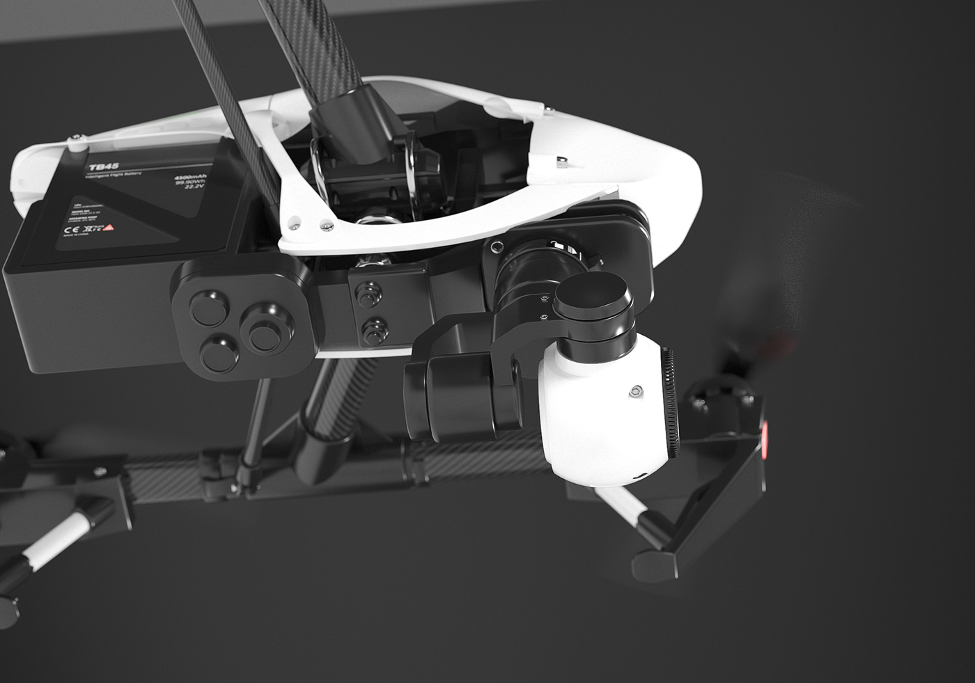 dji ，UAV，Model，Render，