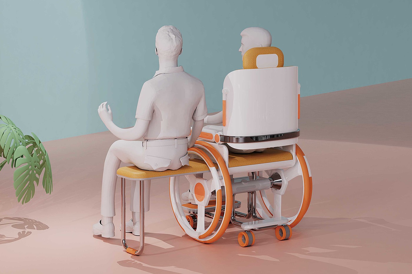 轮椅，温馨，实用，2021红点设计概念大奖，