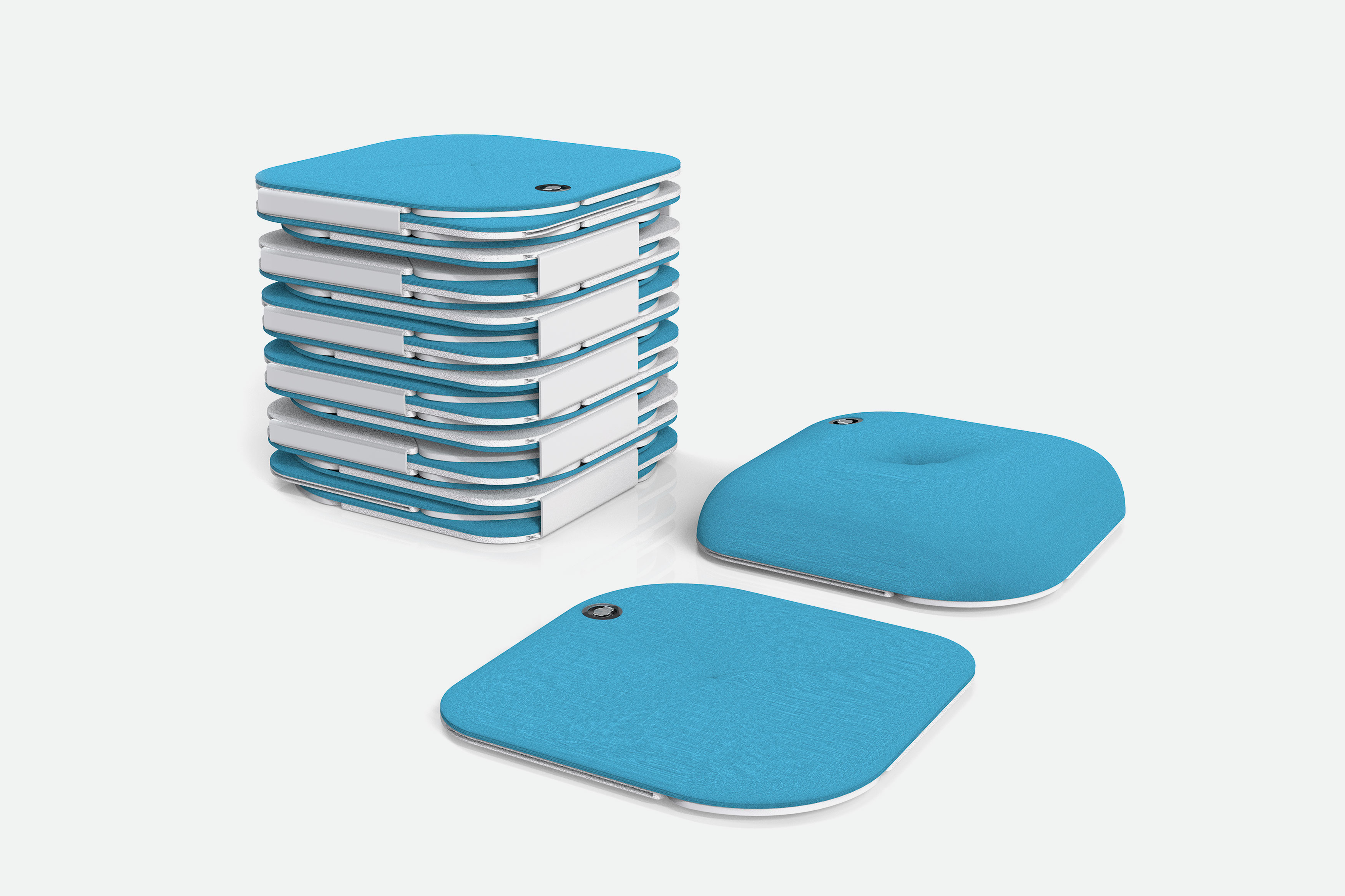 chair，Foldable，simple，2021 red dot design concept award，