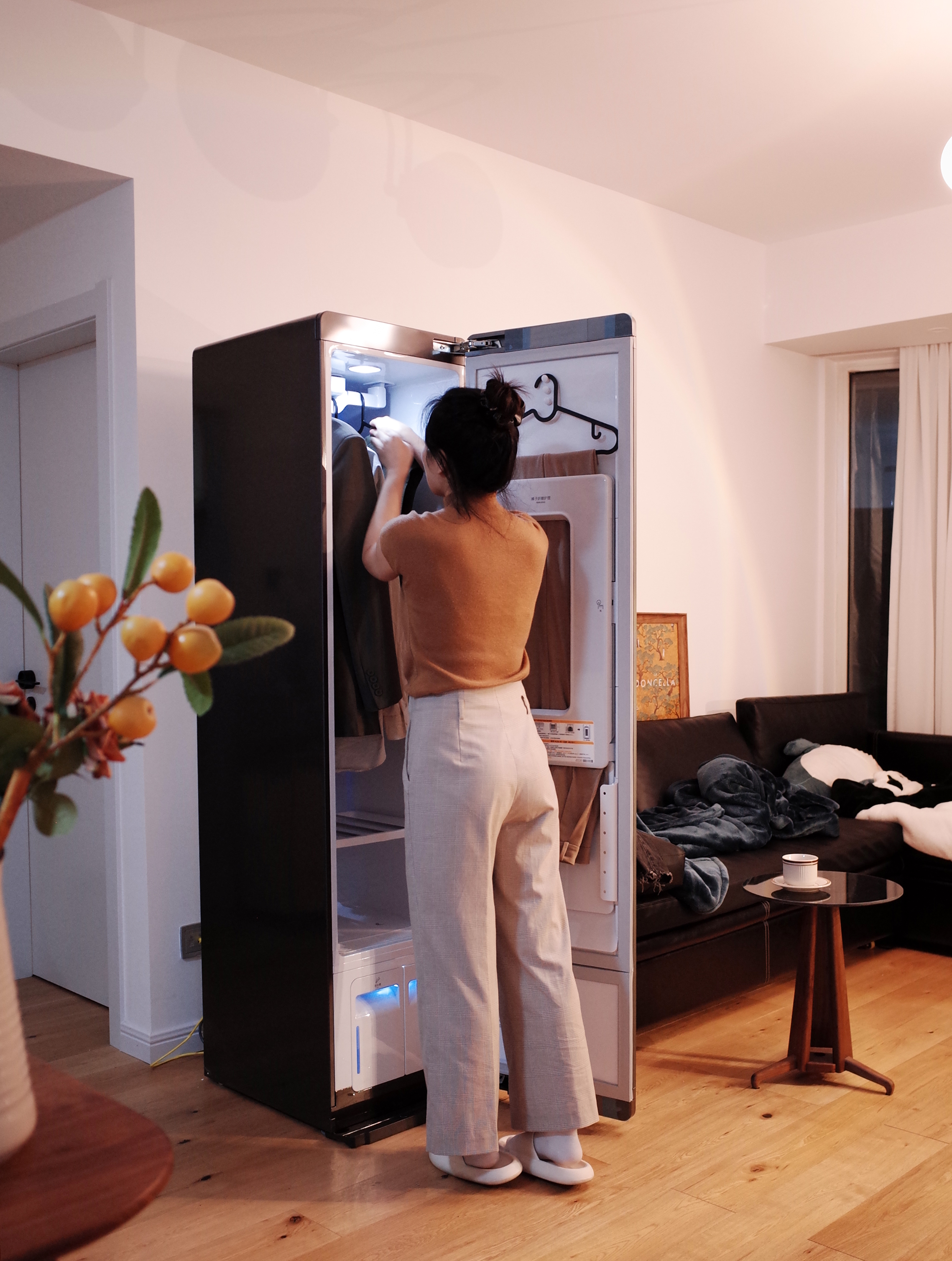 Furniture designer almond vegetable head，LG Styler steam clothing care machine evaluation，