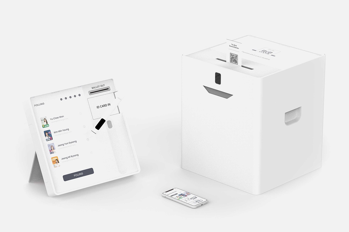 Voting Manager，intelligence，Electronics，2021 red dot design concept award，