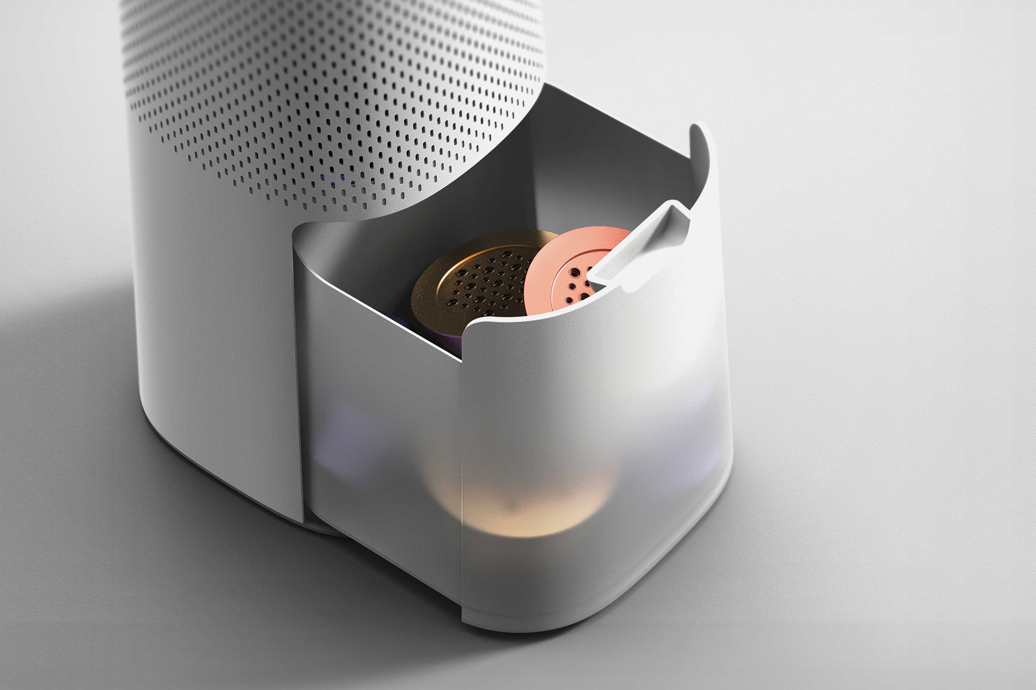 Coffee machine，Coffee capsule，filter，2021 red dot design concept award，