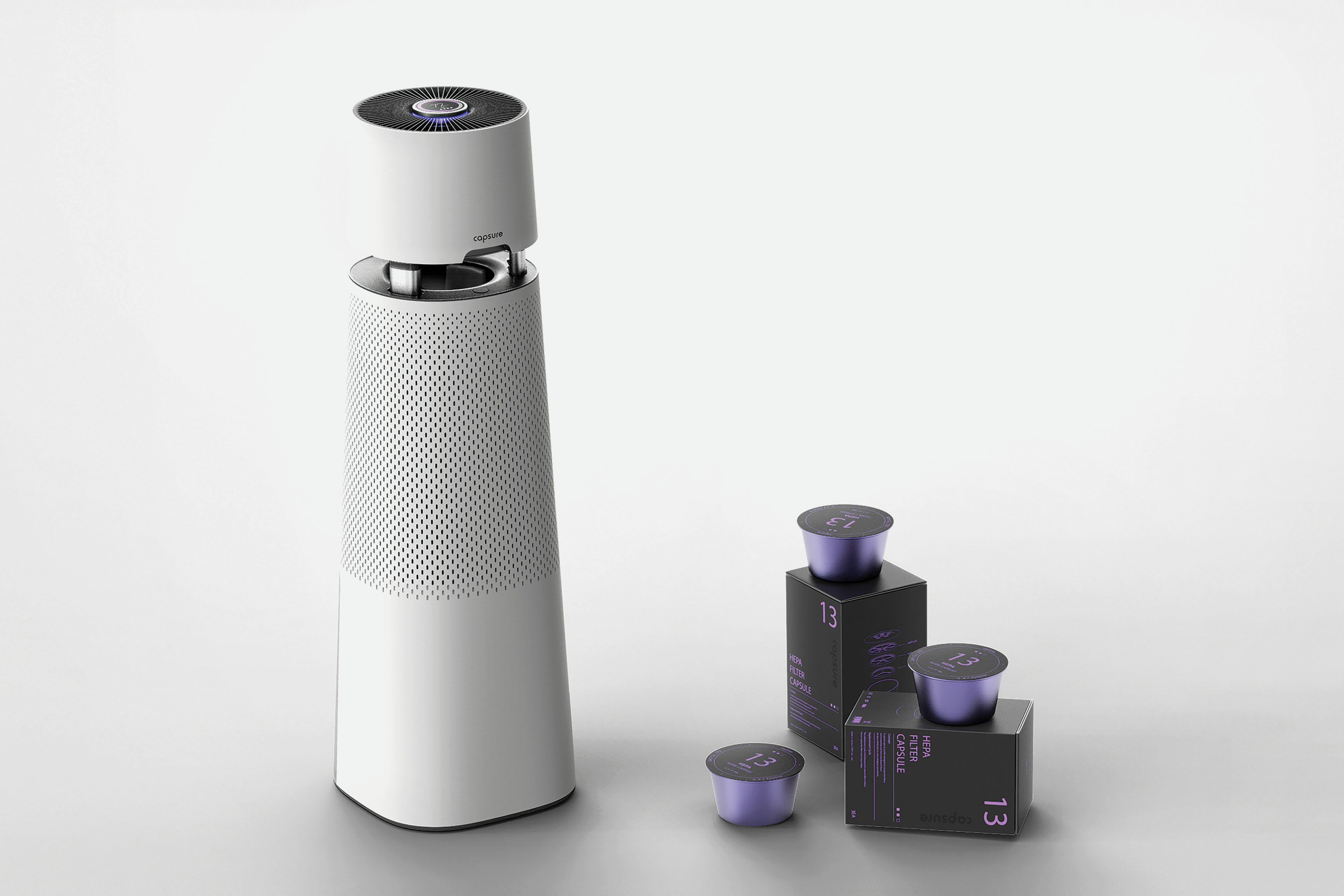 Coffee machine，Coffee capsule，filter，2021 red dot design concept award，