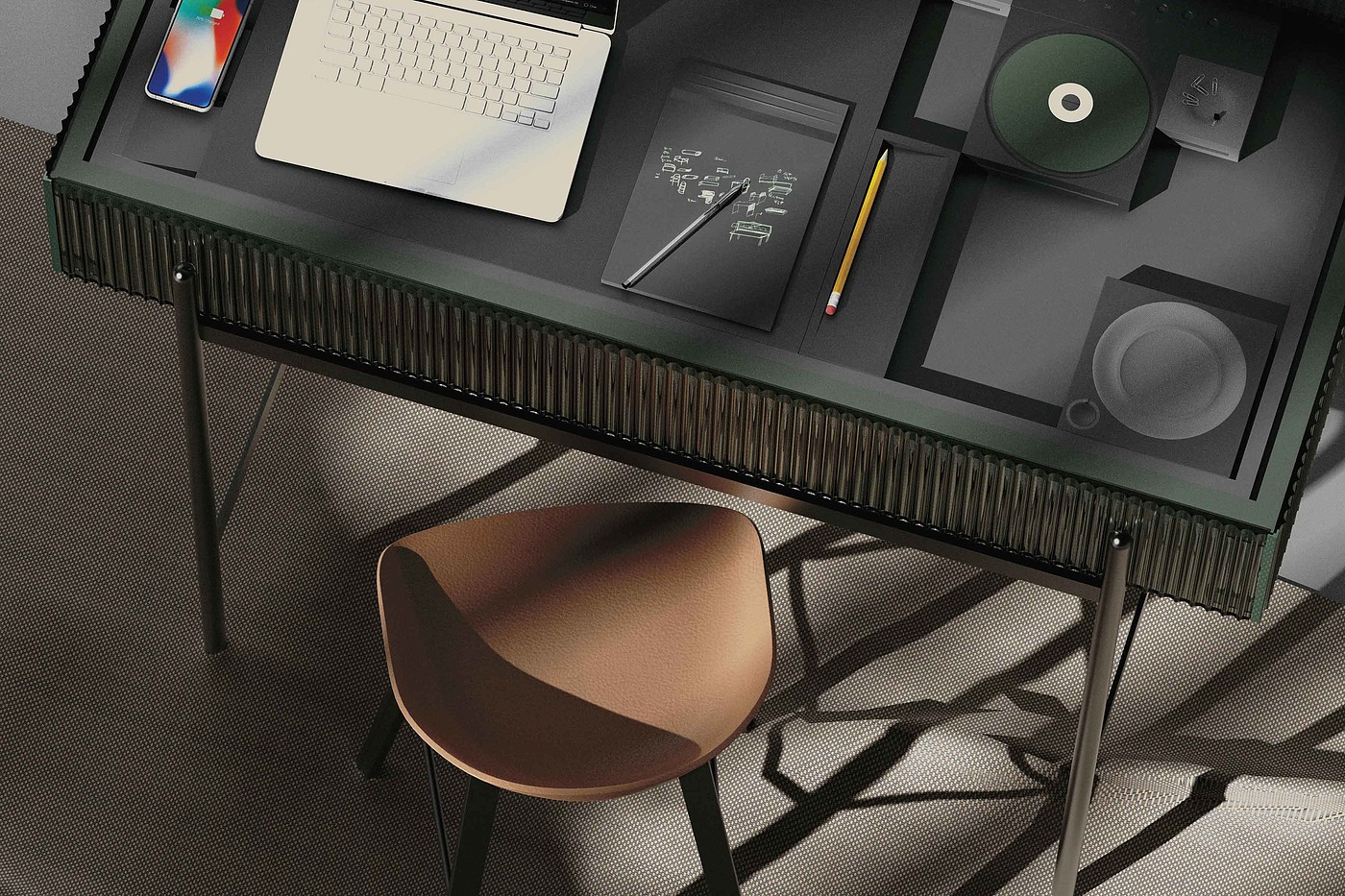 办公桌，实用，家用，2021红点设计概念大奖，
