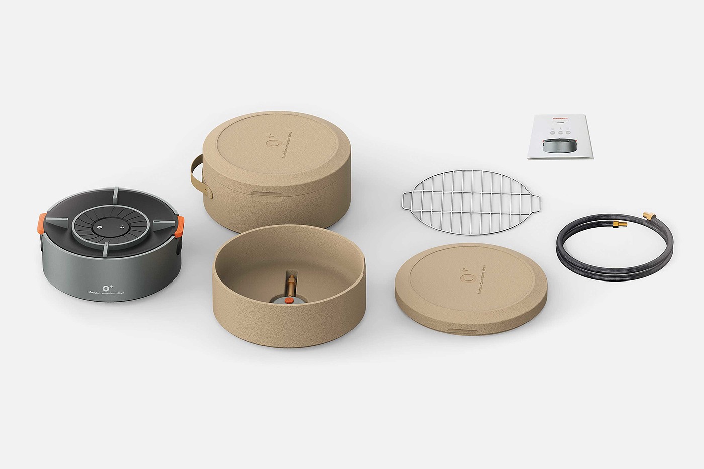 Oven，Portable，modularization，2021 red dot design concept award，