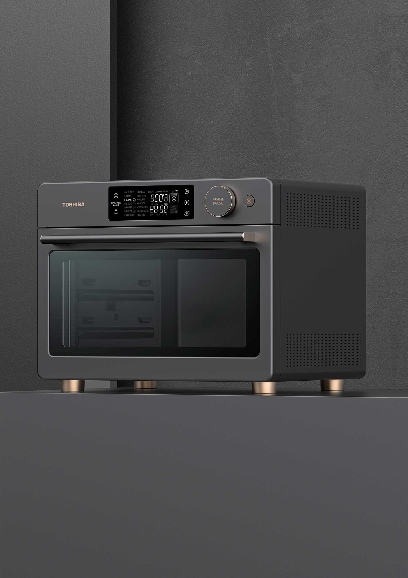 Kitchen appliances，Oven，security，2021 red dot design concept award，