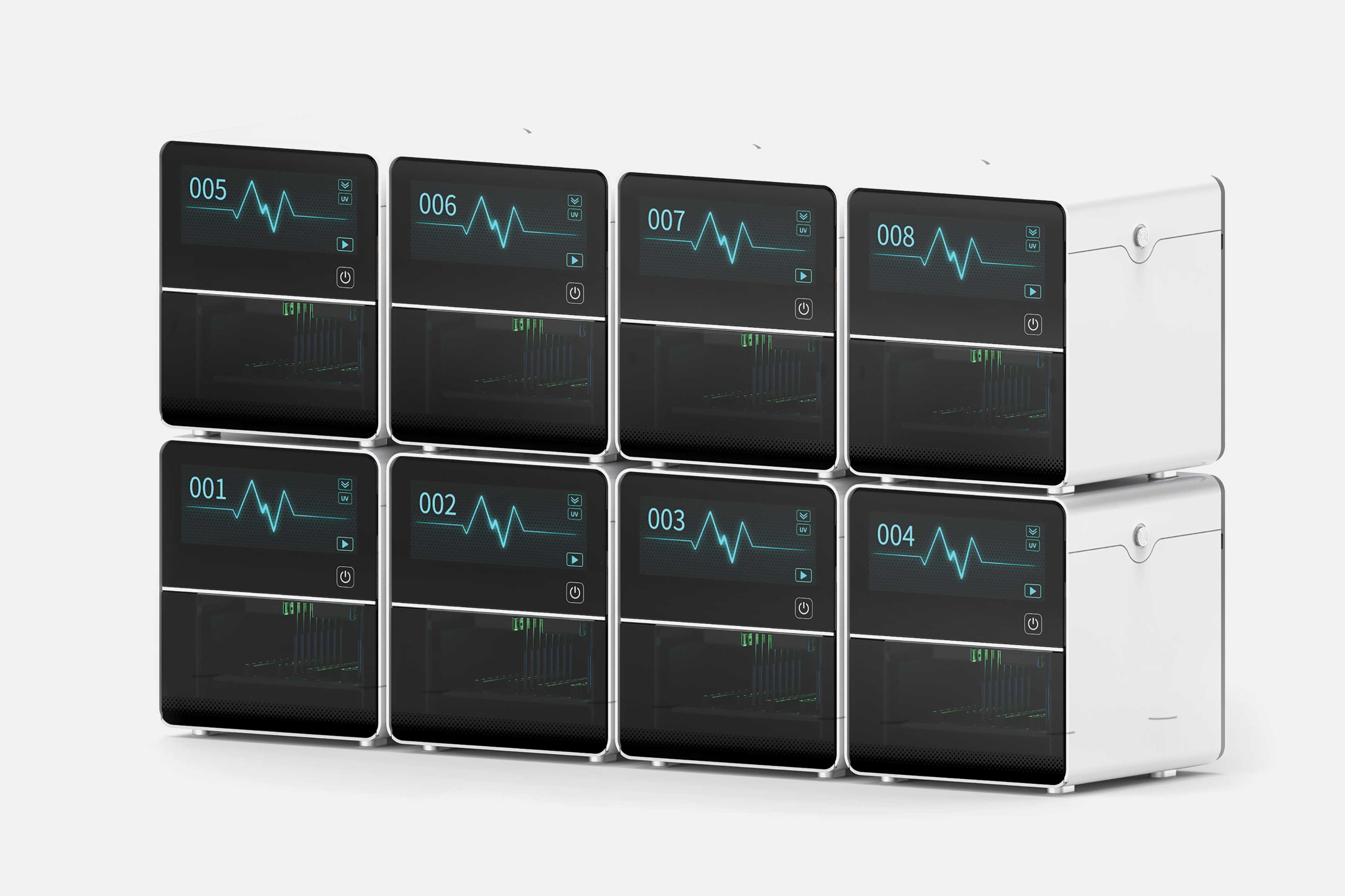 Nucleic acid extractor，automatic，Small volume，2021 red dot design concept award，