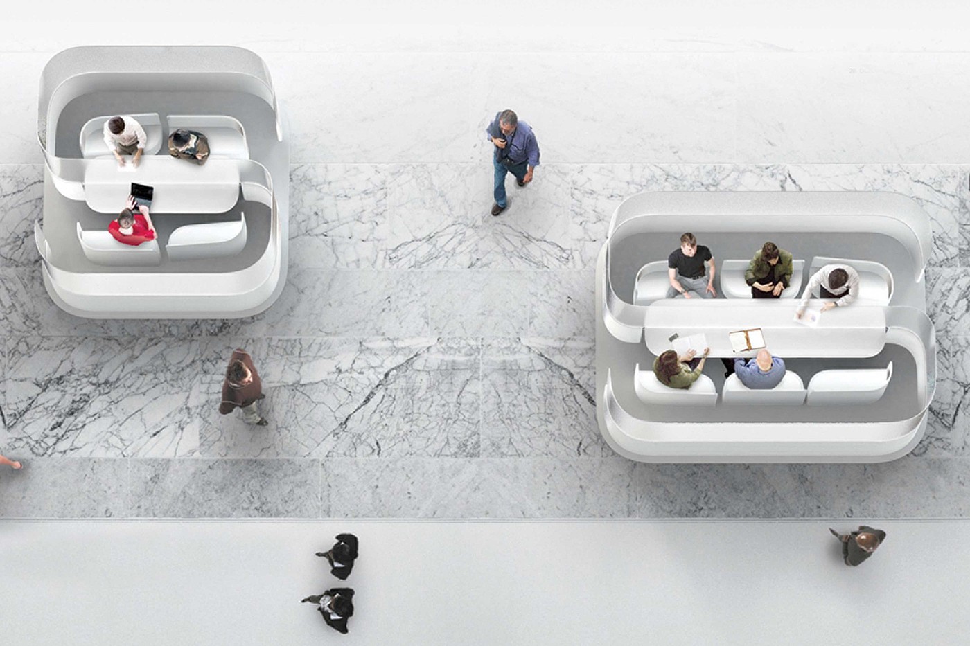 Conference Room，Antibacterial，Social distance，2021 red dot design concept award，