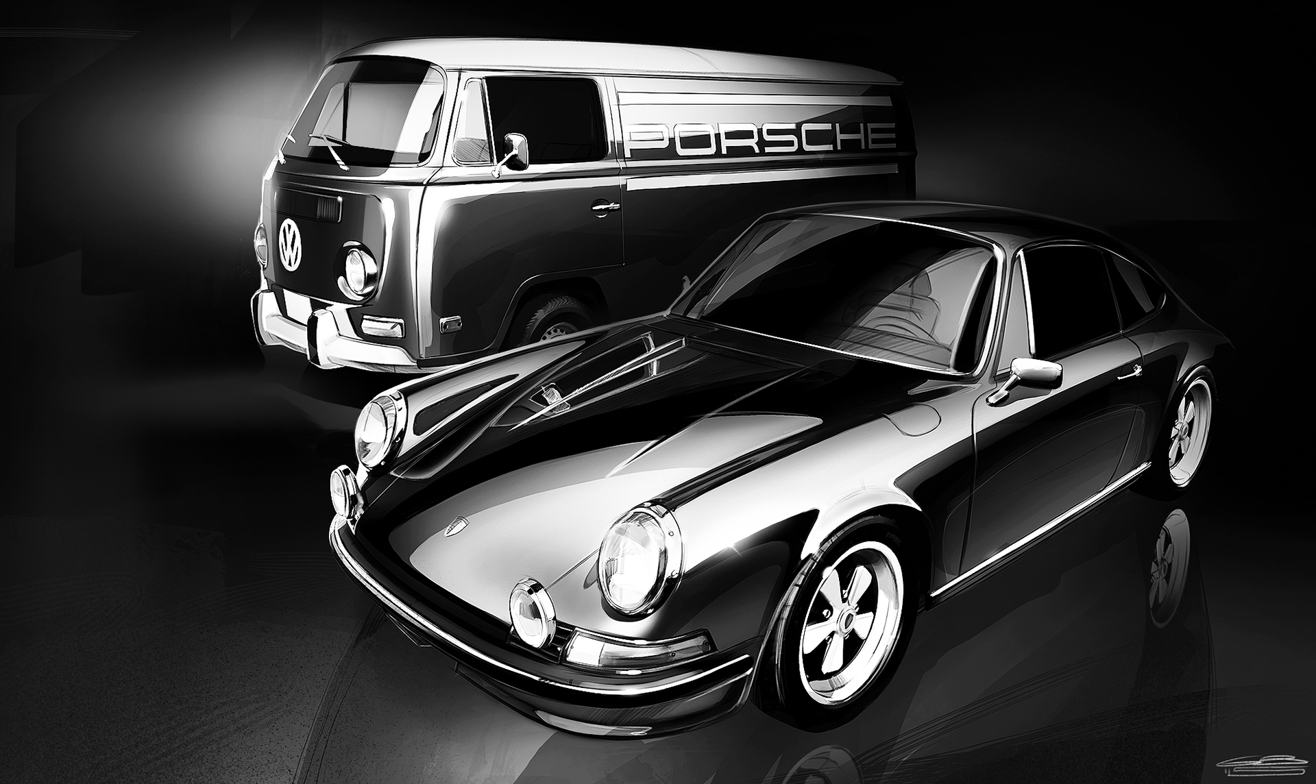 Automobile design，Ubee ，Render，Hand drawn，conceptual design，