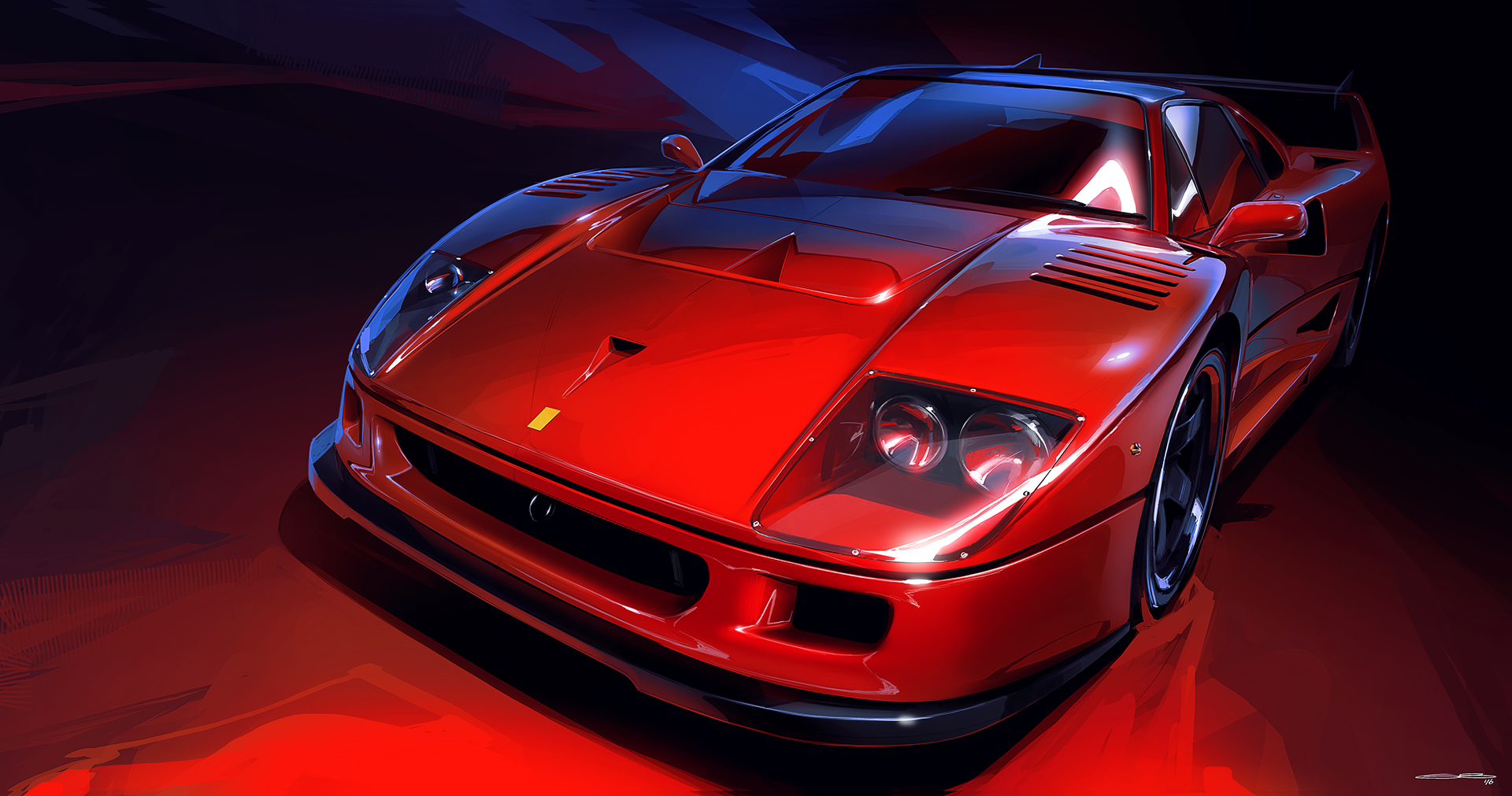 Automobile design，Ubee ，Render，Hand drawn，conceptual design，