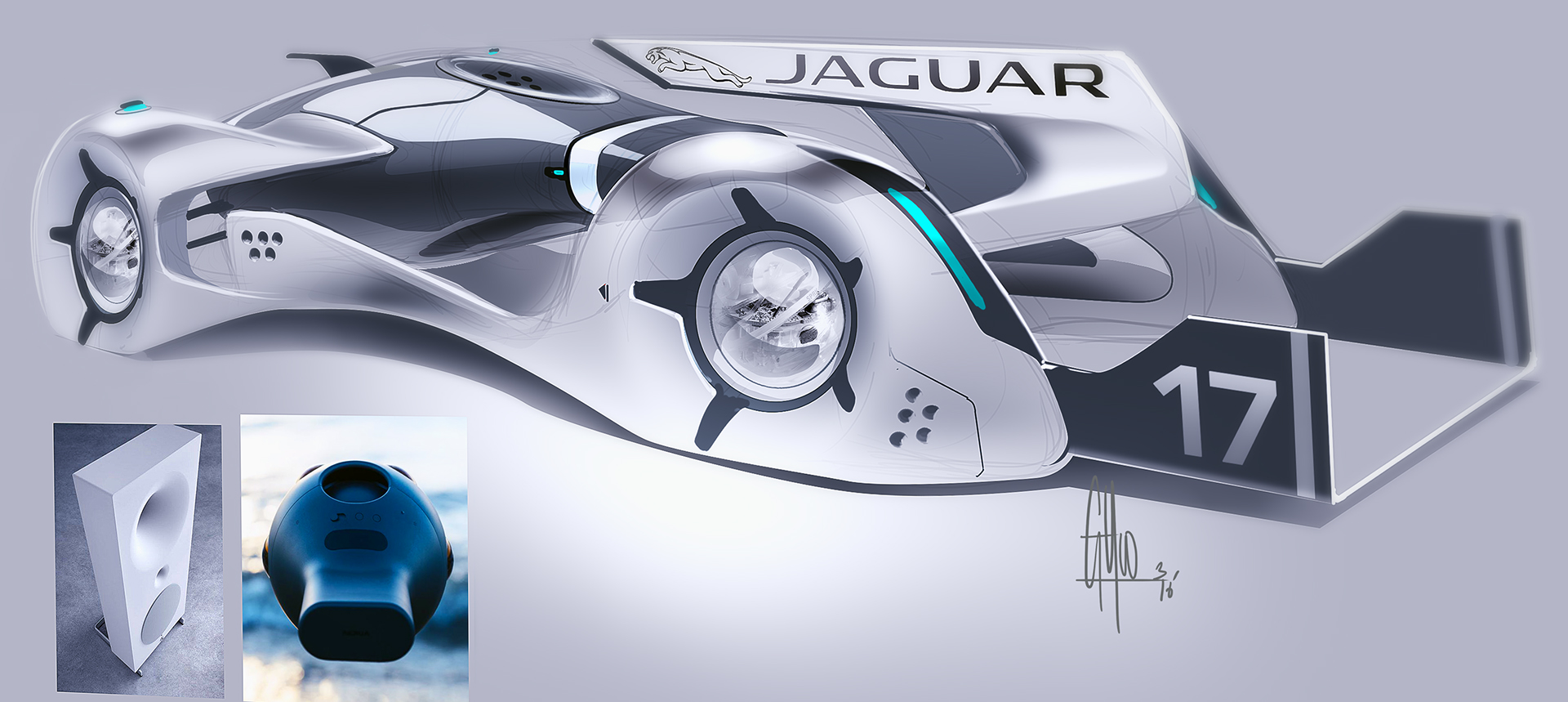 Automobile design，Ubee ，Render，Hand drawn，conceptual design，