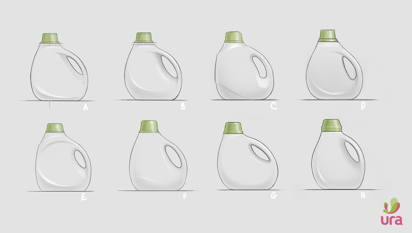 industrial design，bottle，man-machine，