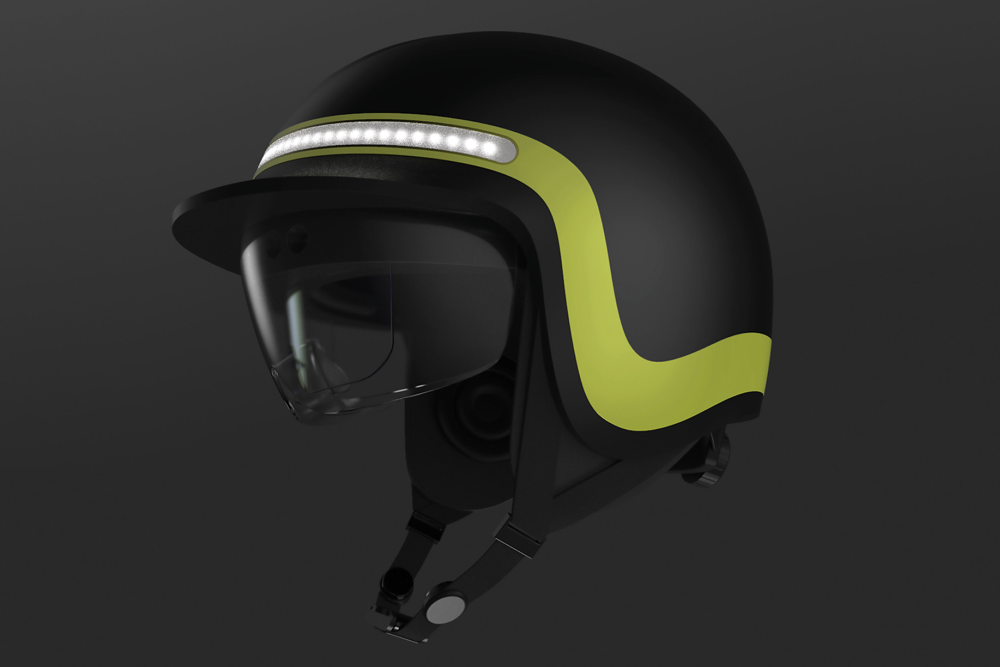Helmet，glasses，ar，fireman，2021 red dot design concept award，