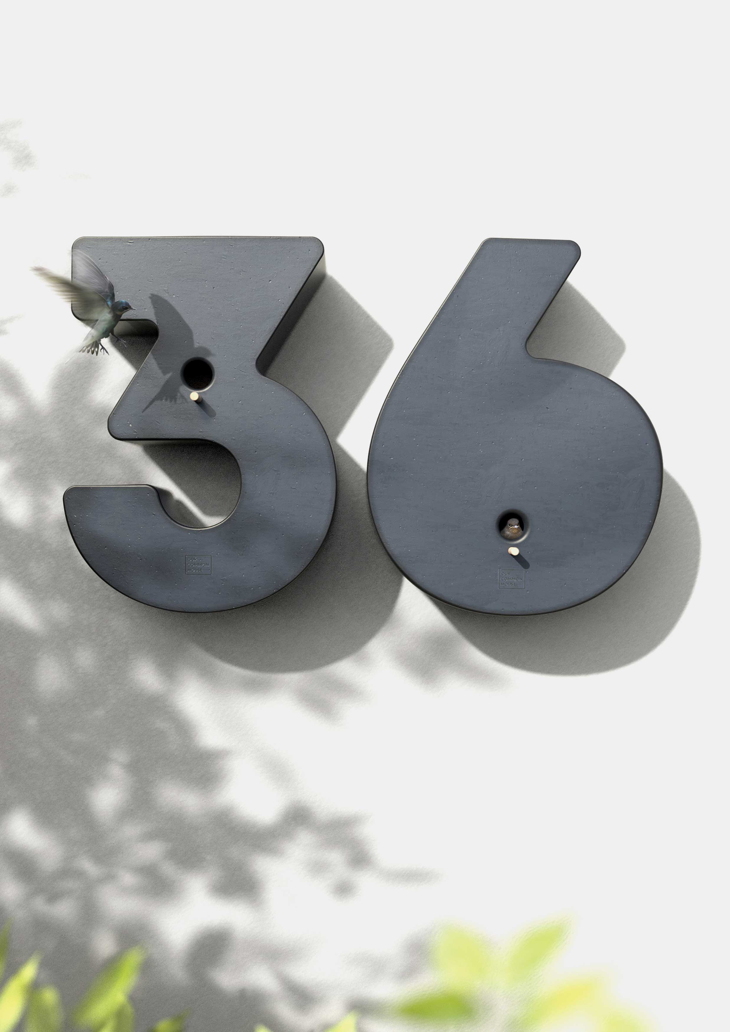 Nest box，Digital shape，Street number，2021 red dot design concept award，