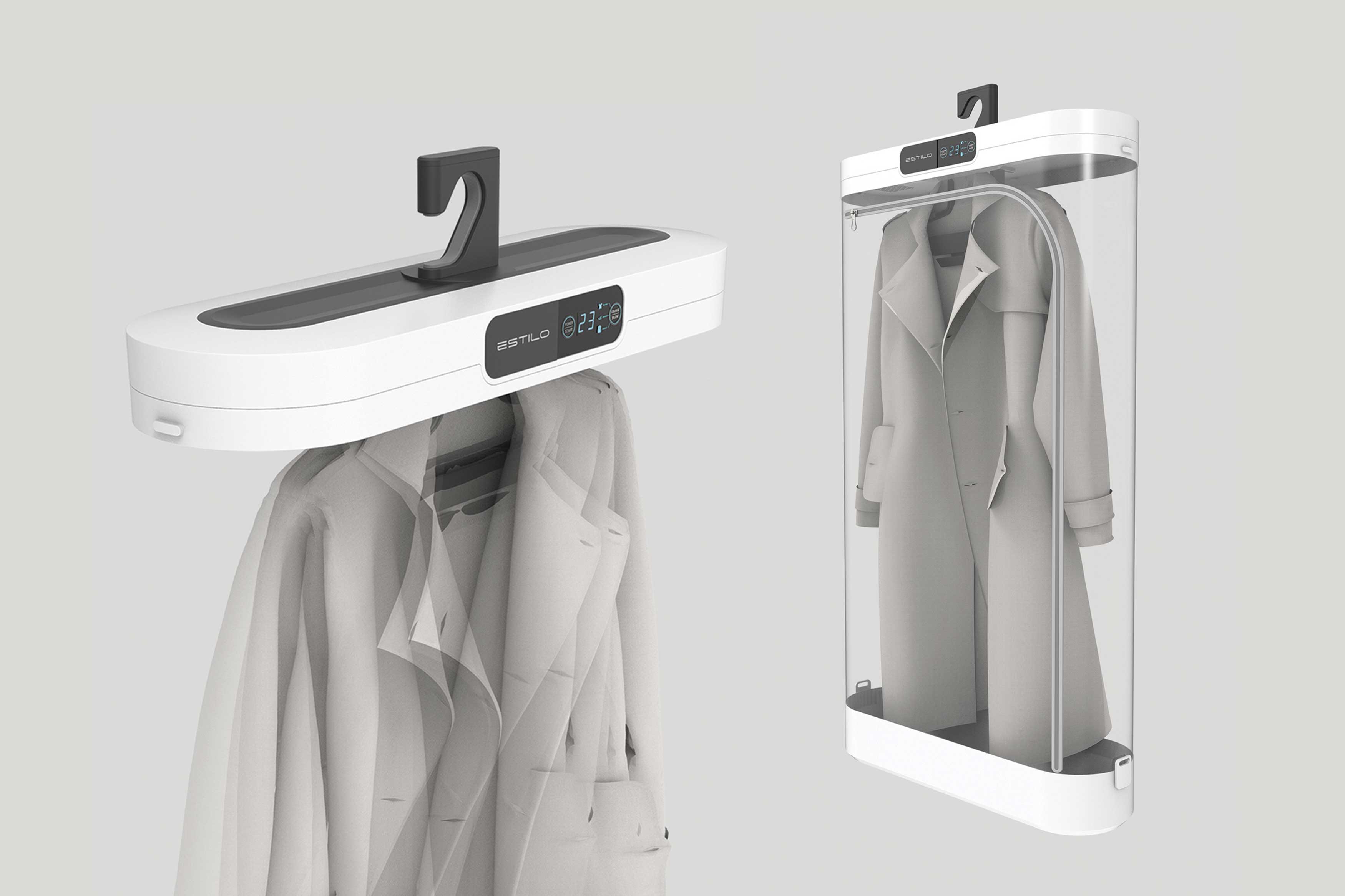 Clothes cleaner，dryer，Portable，2021 red dot design concept award，