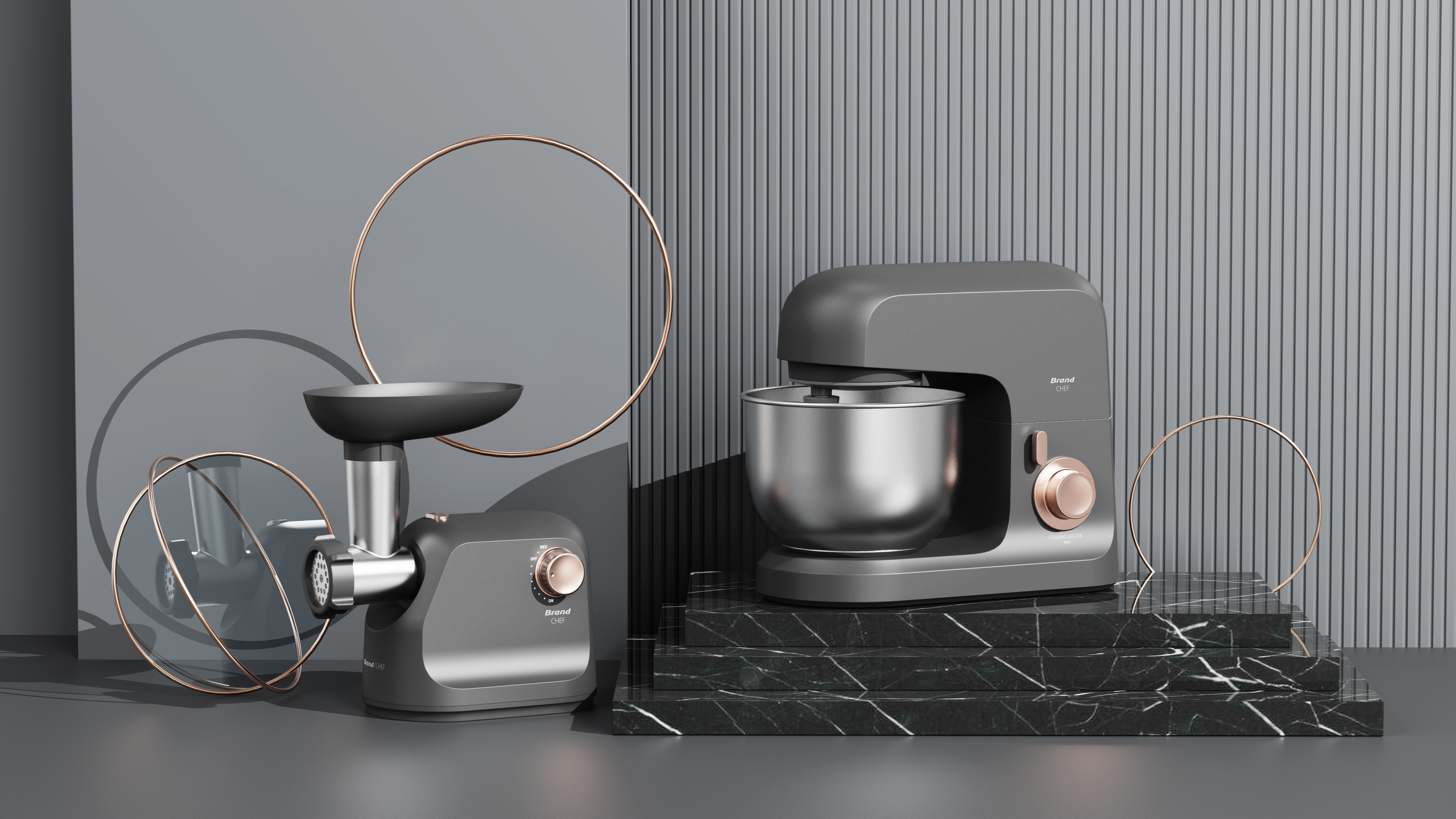 product design，Home appliance design，Point only design，for export，meat grinder，Chef machine，