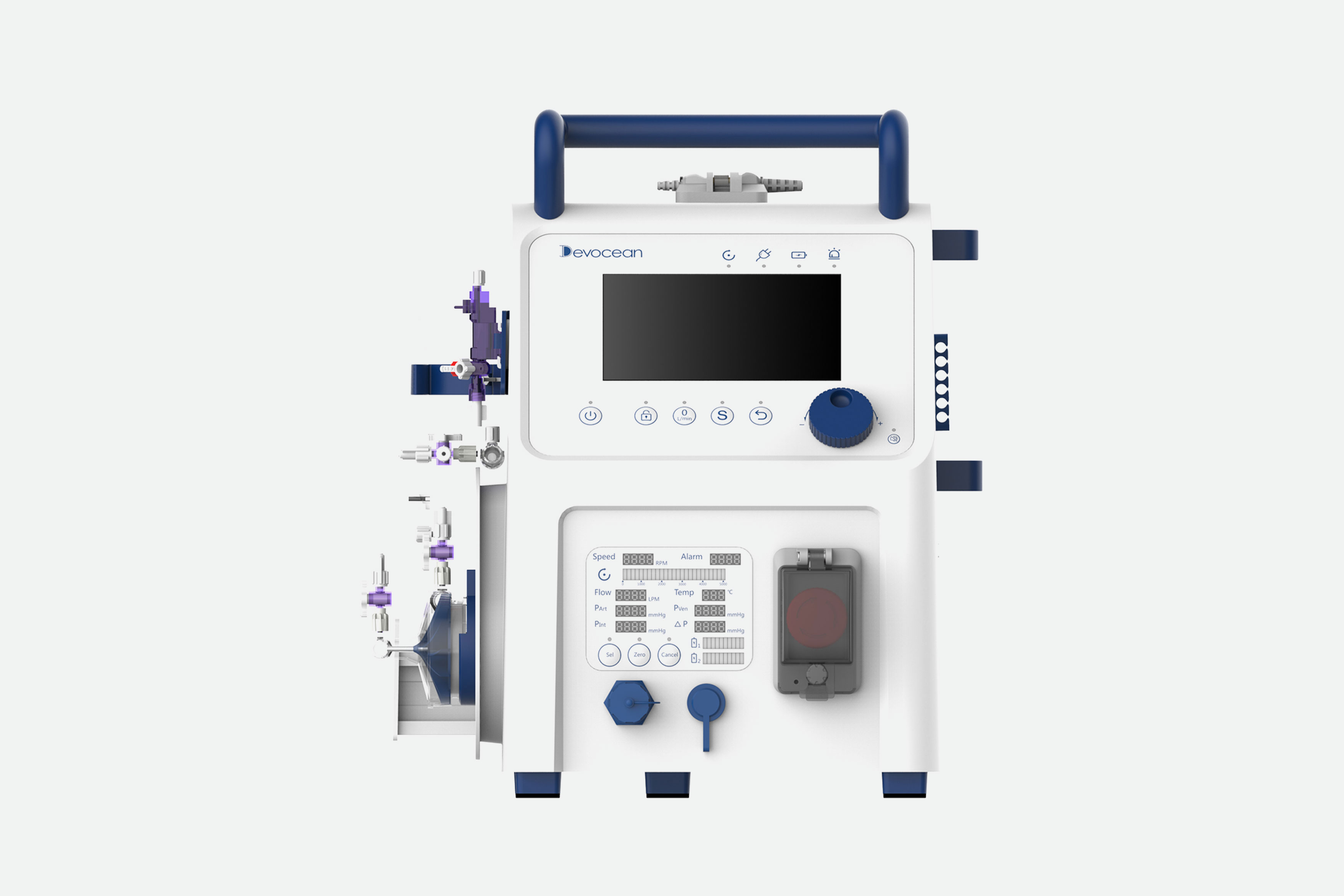 Extracorporeal membrane oxygenation，simple，Portable，2021 red dot design concept award，