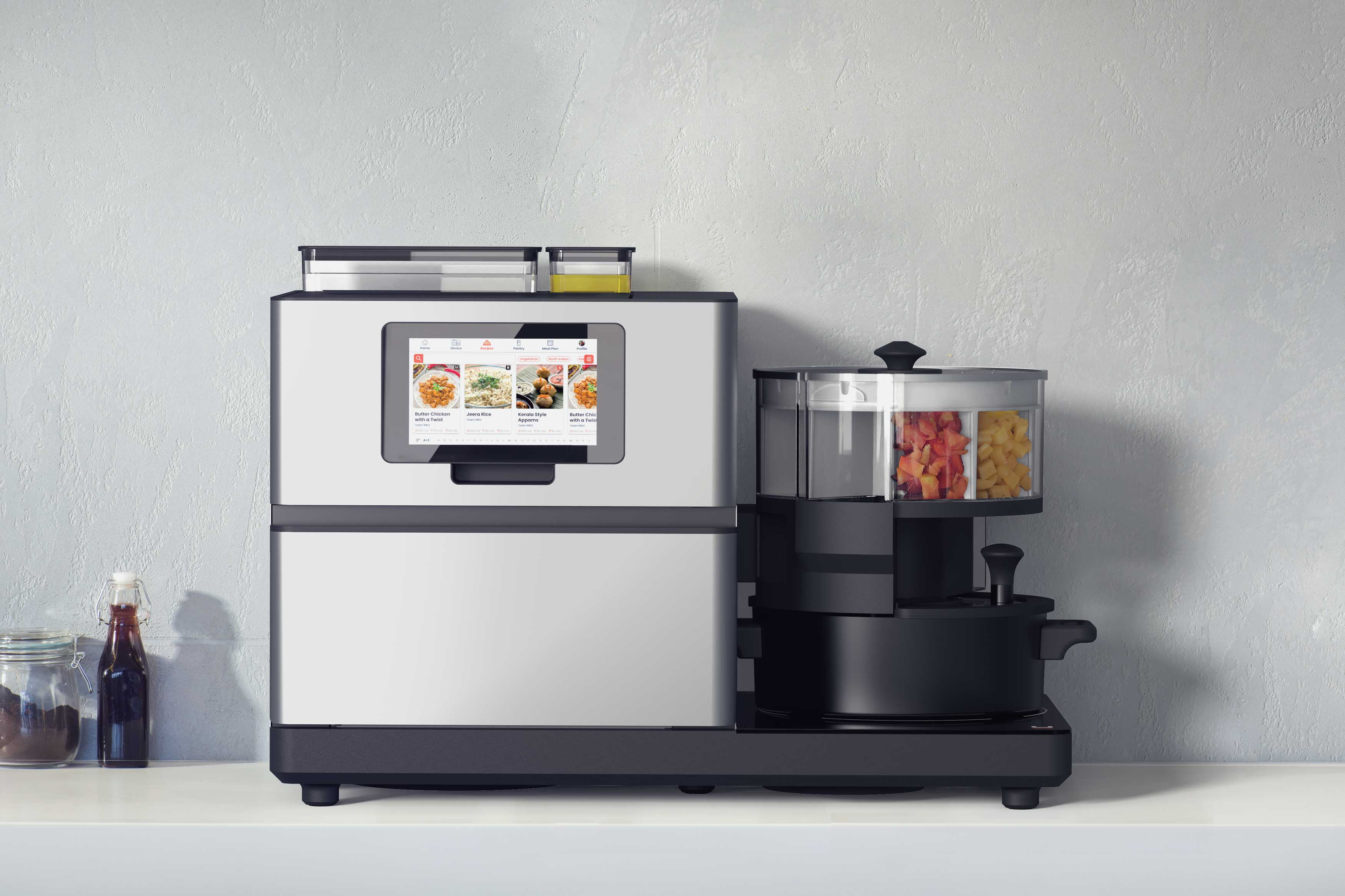 Kitchen appliances，intelligence，2021 red dot design concept award，