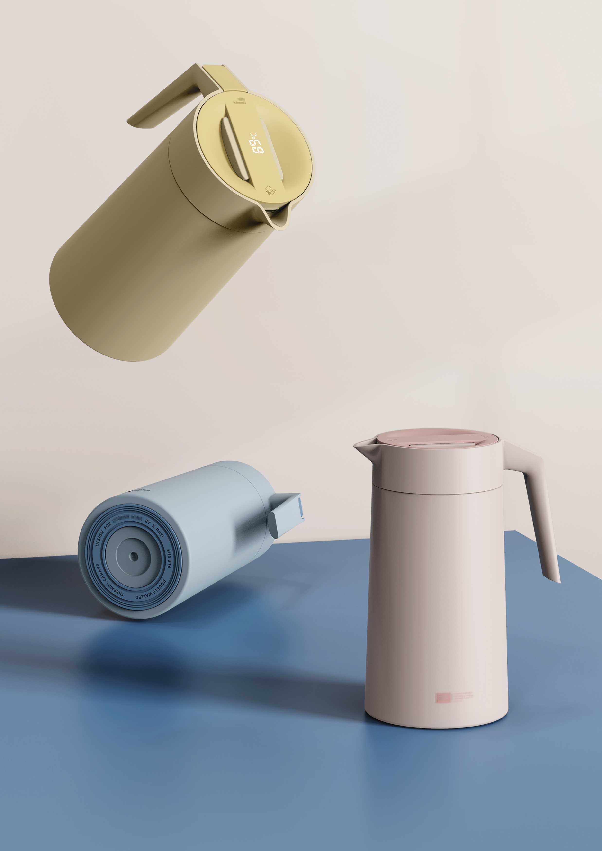 kettle，intelligence，heat preservation，2021 red dot design concept award，