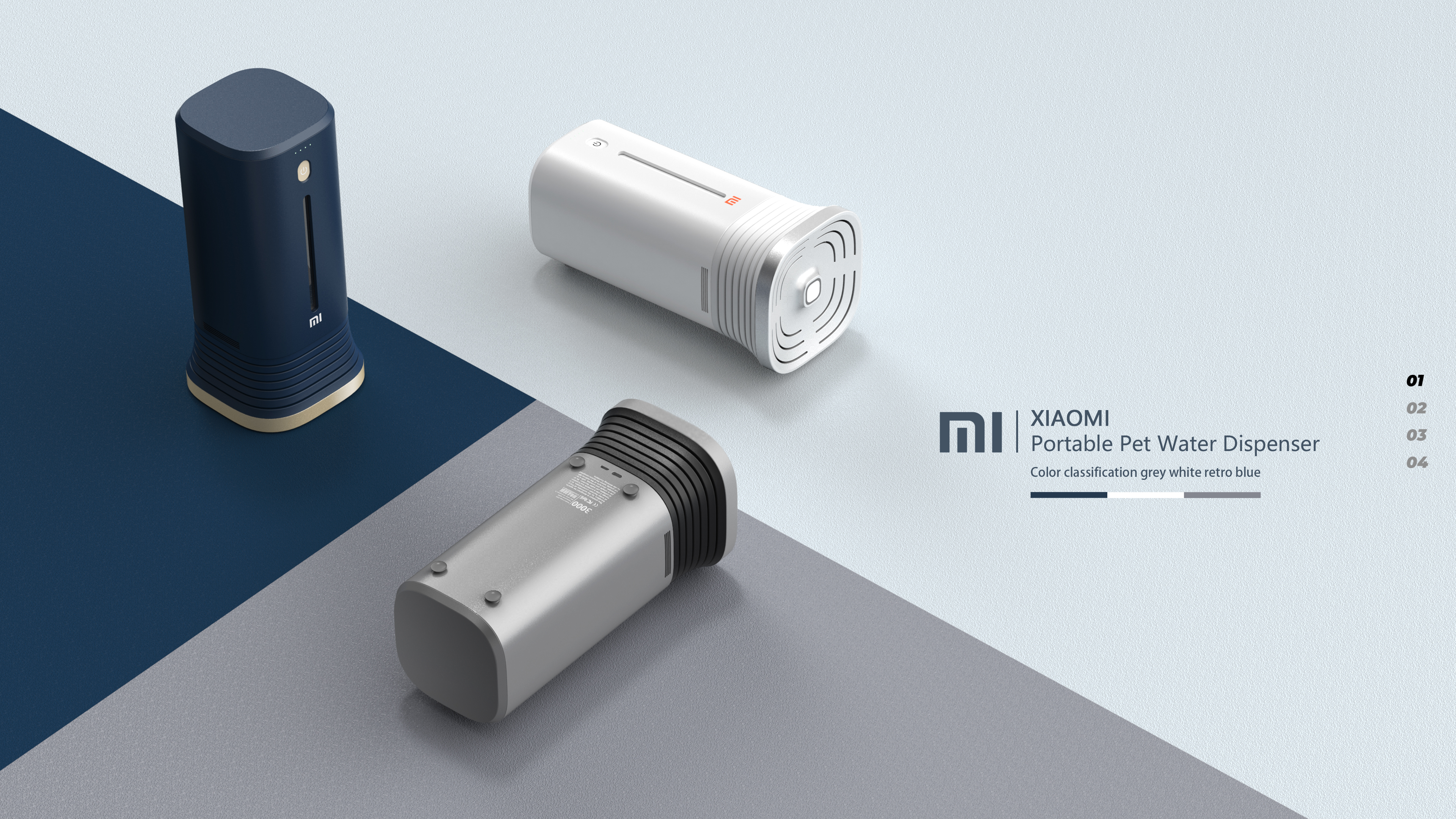 industrial design，Portfolio design，Pet drinking water，