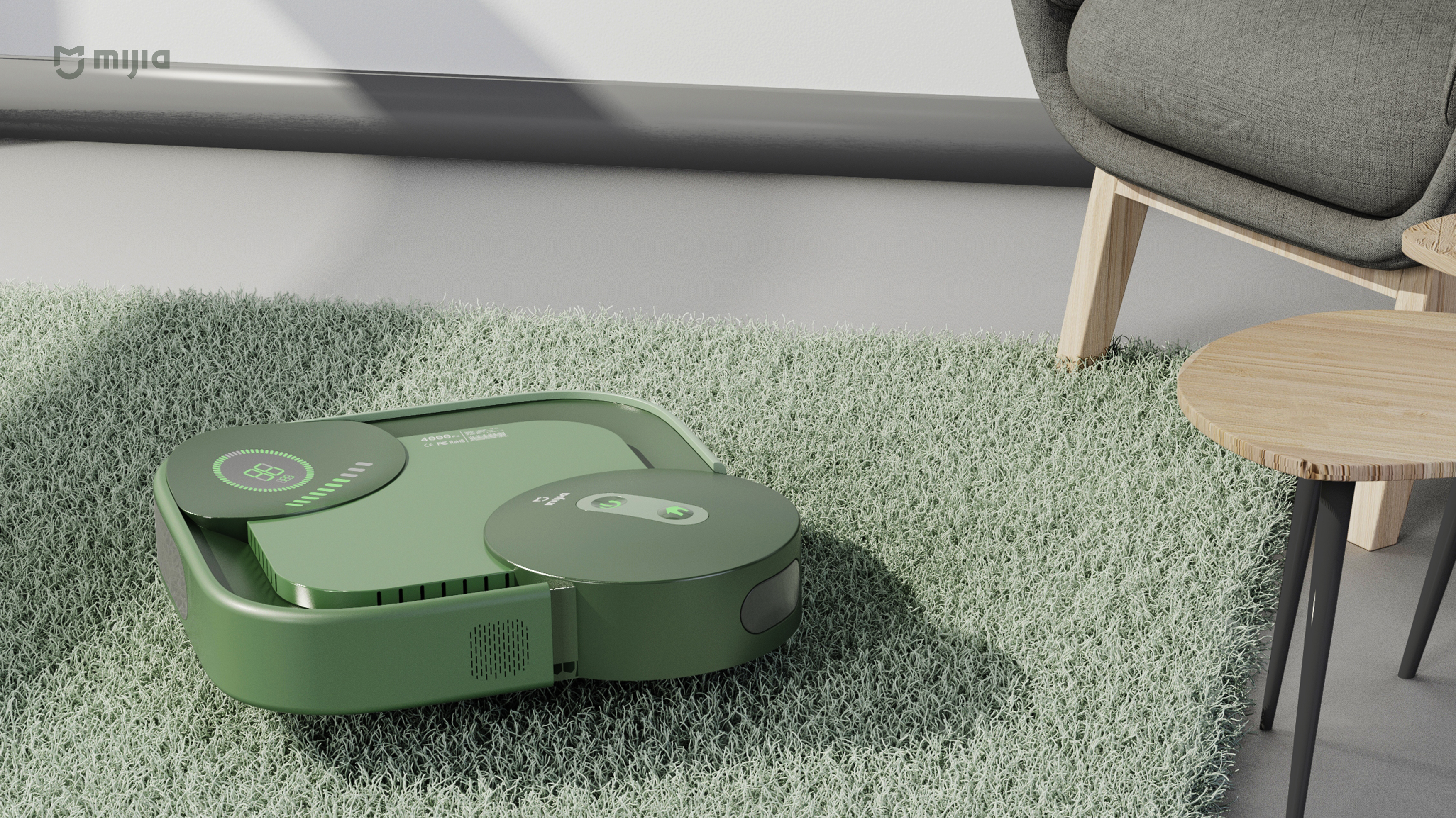 作品集原创设计扫地机器人外观设计