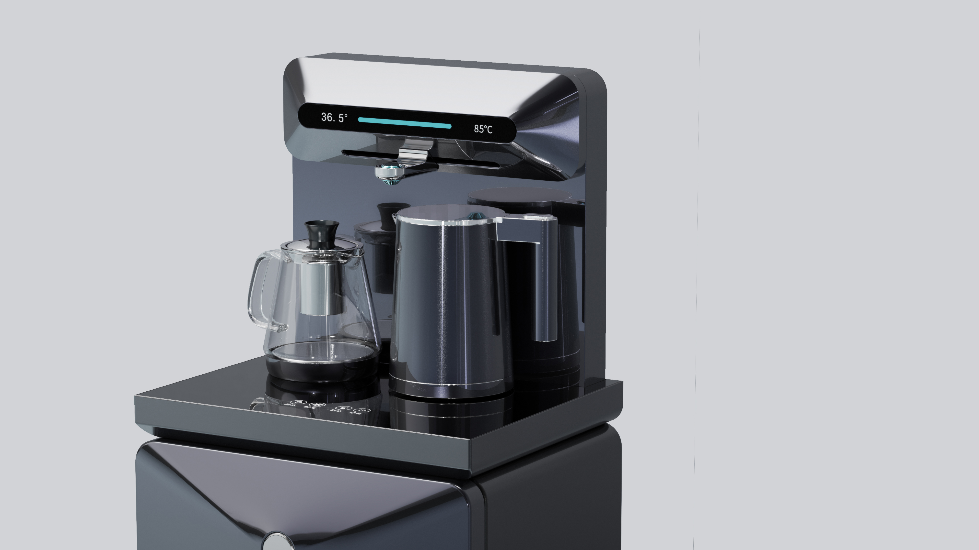 Home appliance design，Appearance design，Tea bar machine，