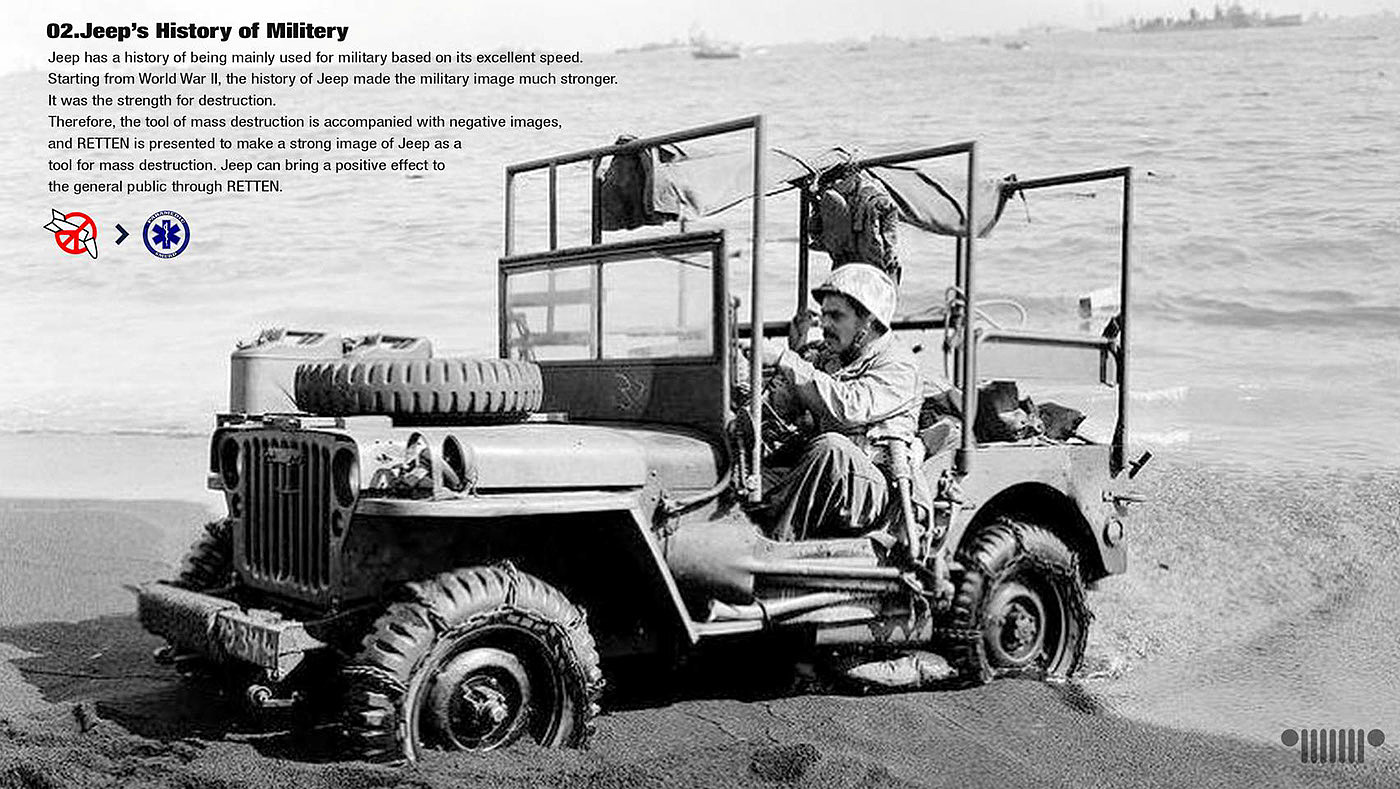 Fire Jeep jeep rescue concept - 普象网
