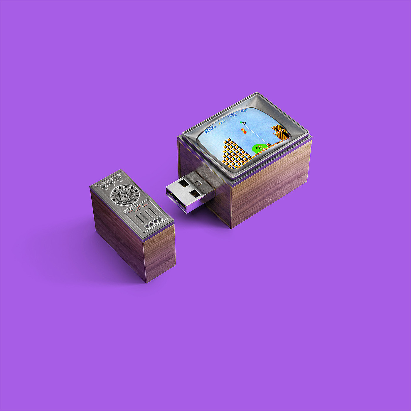 u盘，Memories Stick，记录，3d，数码，游戏设备，磁带，usb，存储，