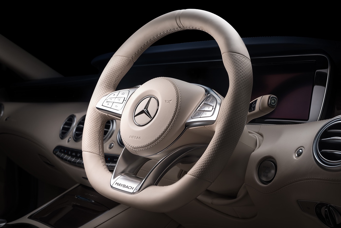 Benz，Maybach ，Car，Render，