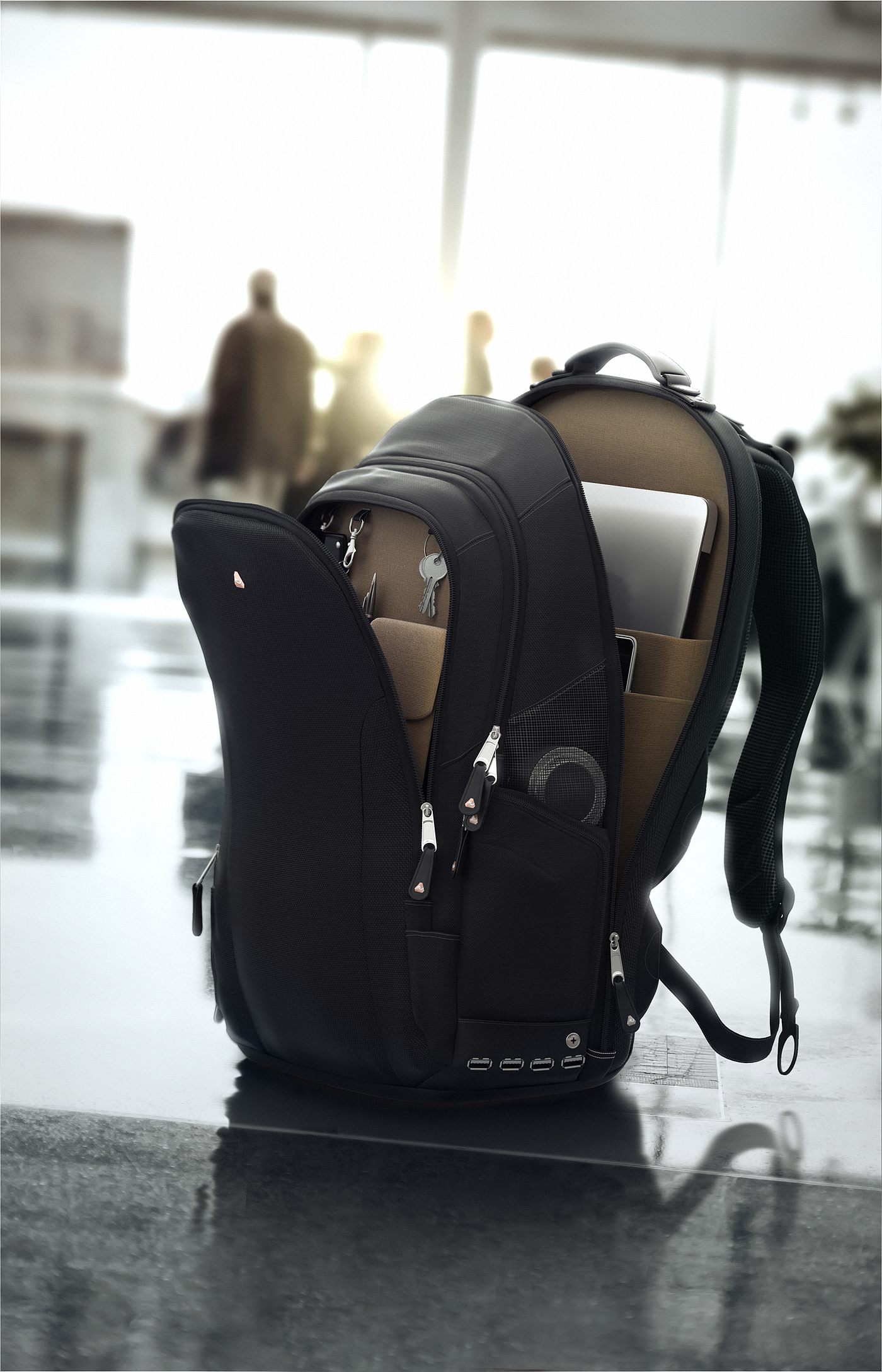 High-tech，intelligence，knapsack，