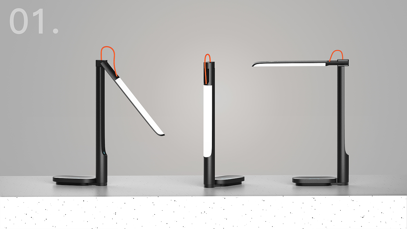 industrial design，Portfolio design，Table lamp design，