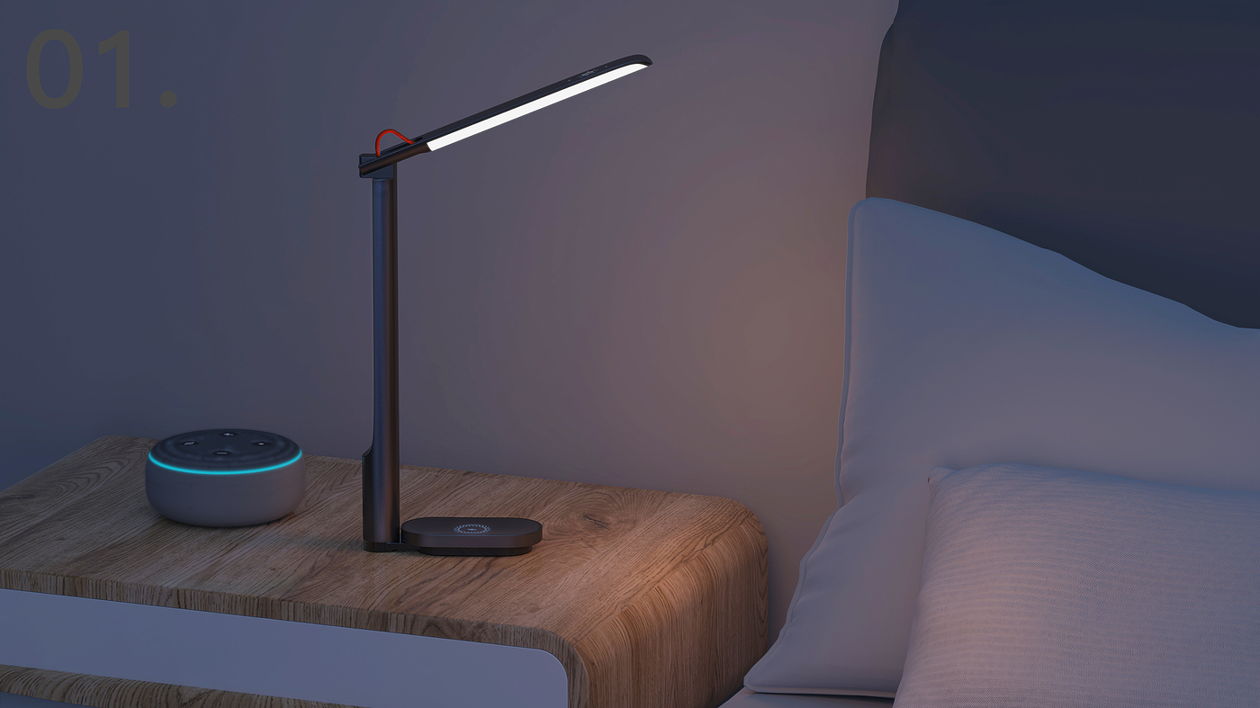 industrial design，Portfolio design，Table lamp design，